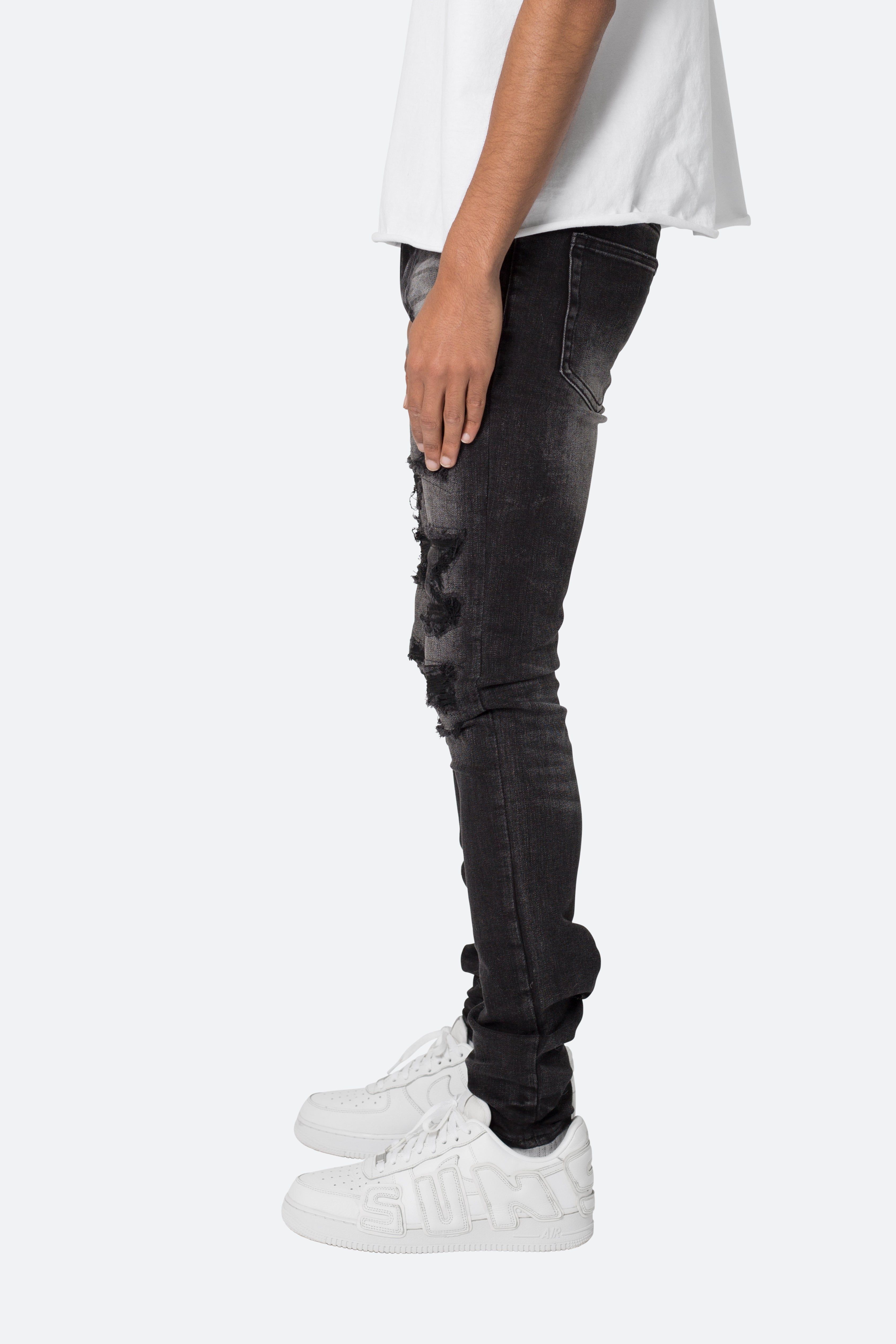 X539 Skinny Denim - Black sold by MNML product image thumbnail 4