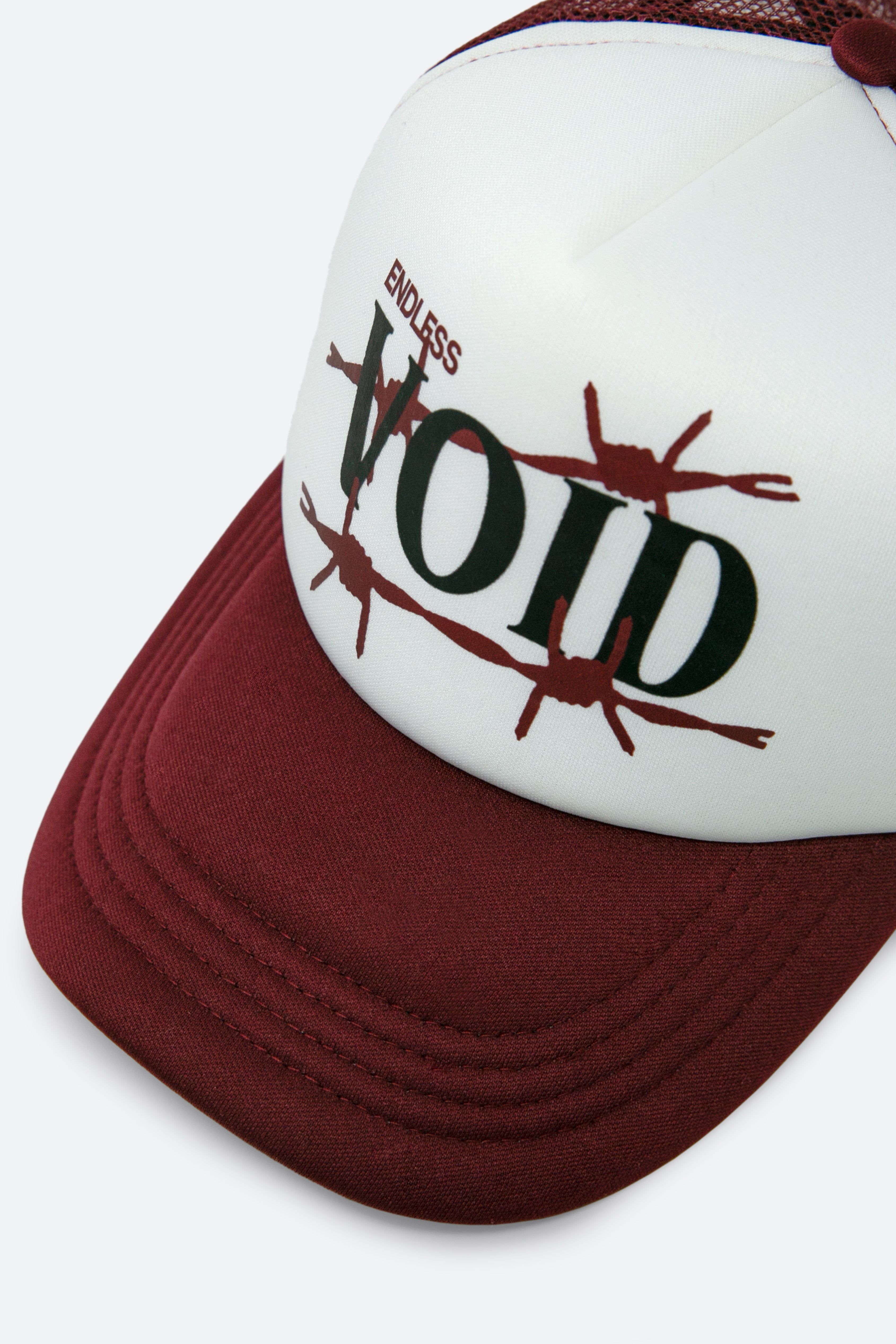 Void Trucker Cap - Burgundy sold by MNML product image thumbnail 5