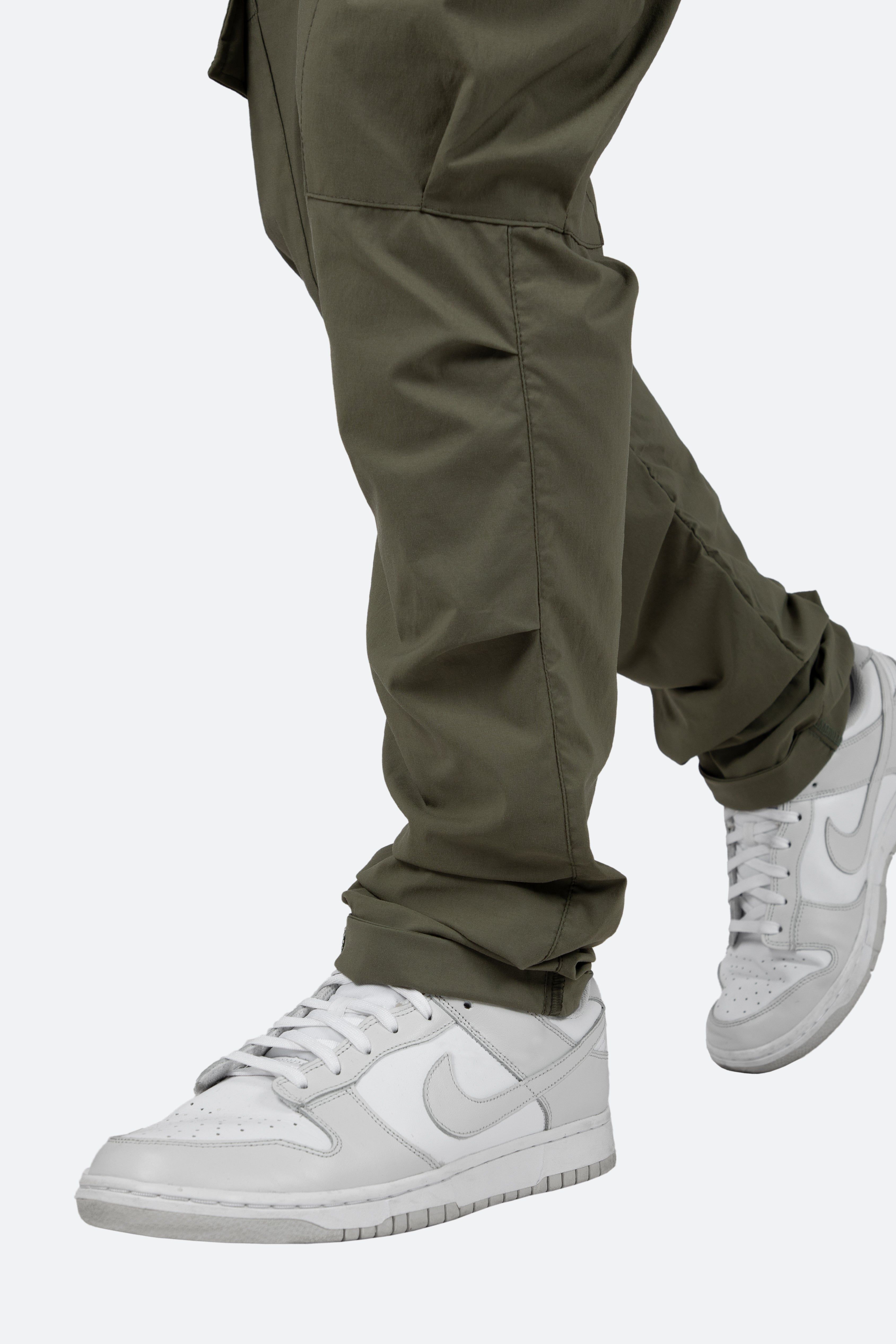 Cropped Baggy Cargo - Green sold by MNML product image thumbnail 7