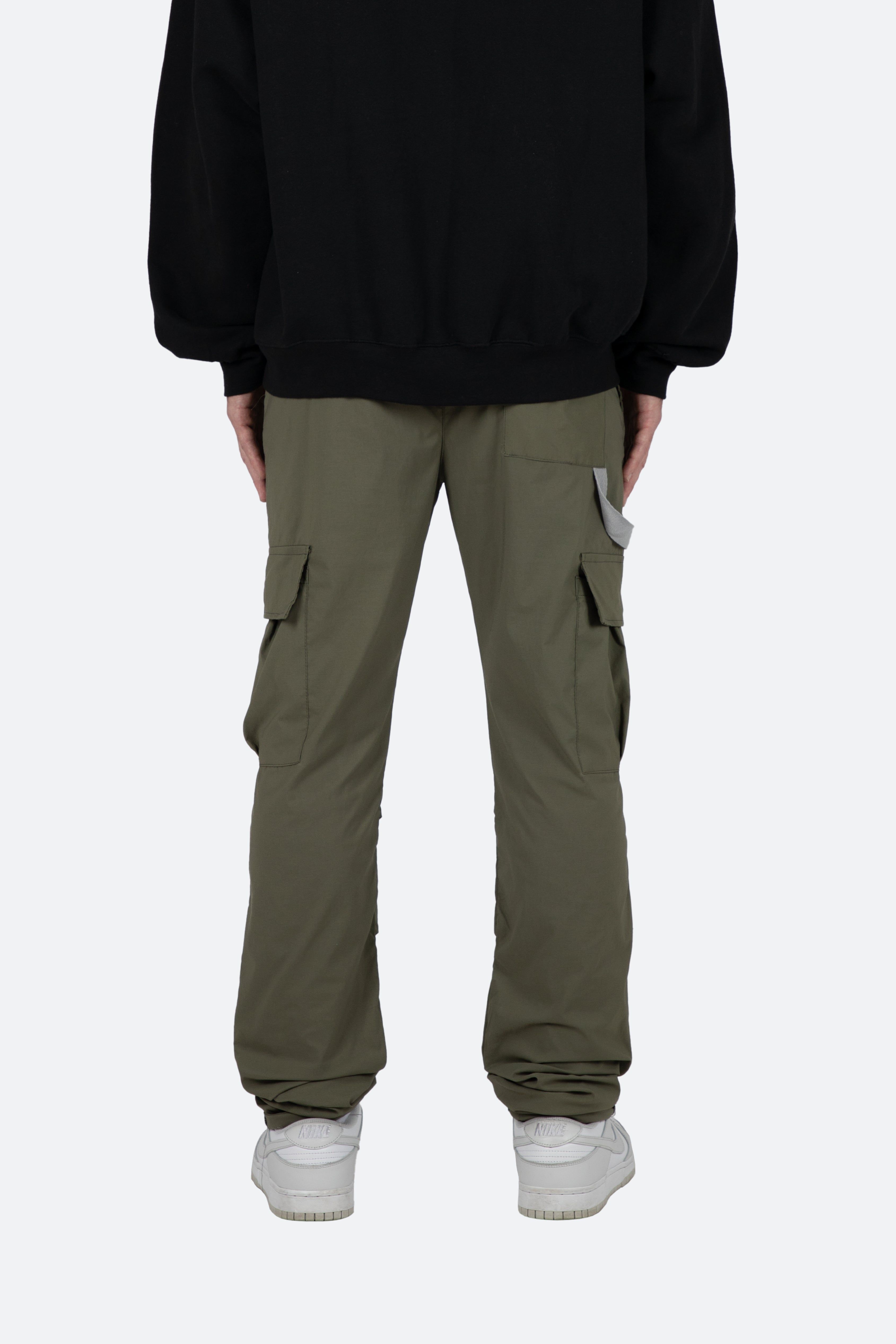 Cropped Baggy Cargo - Green sold by MNML product image thumbnail 5
