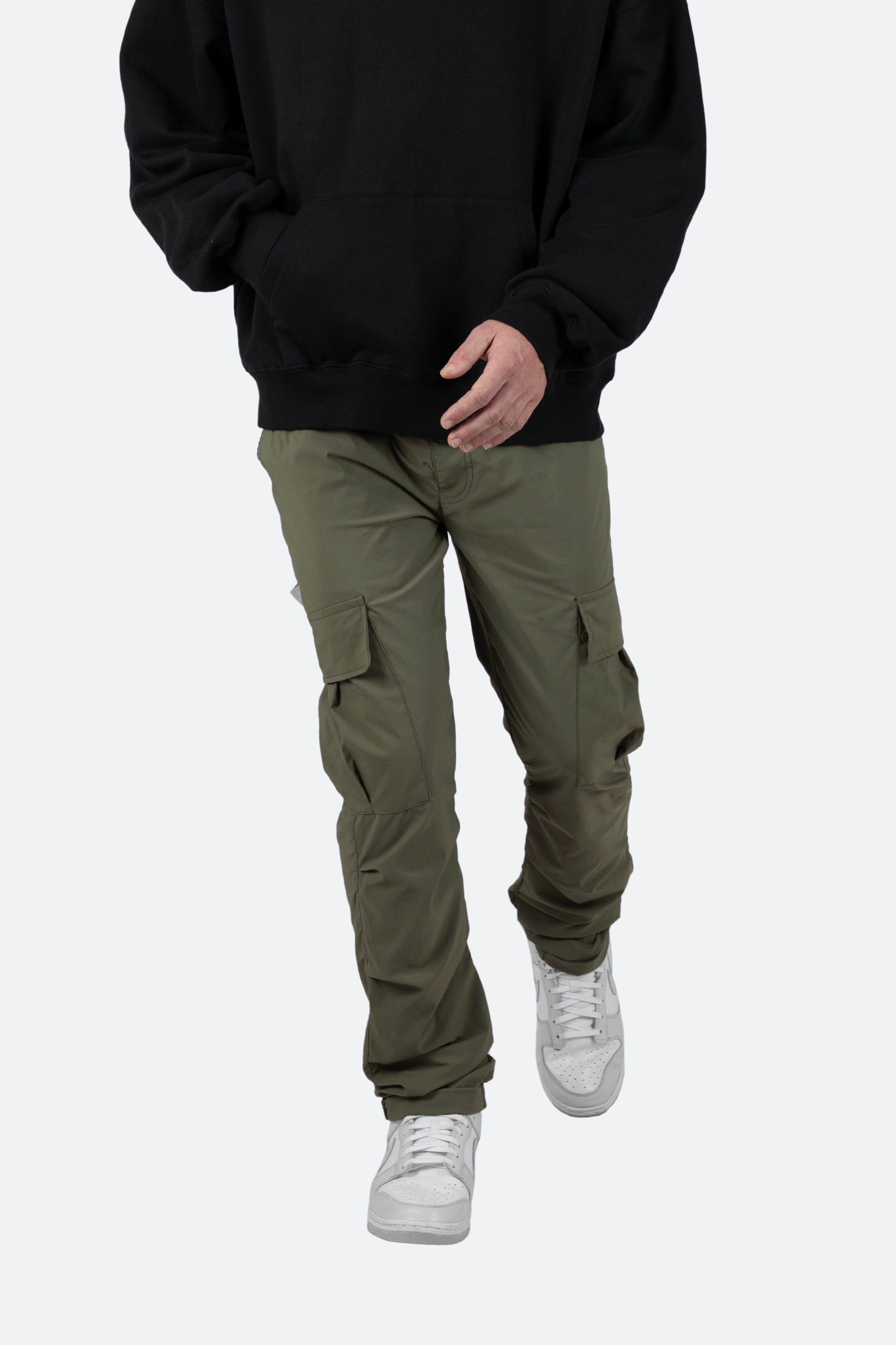 Cropped Baggy Cargo - Green sold by MNML product image thumbnail 2