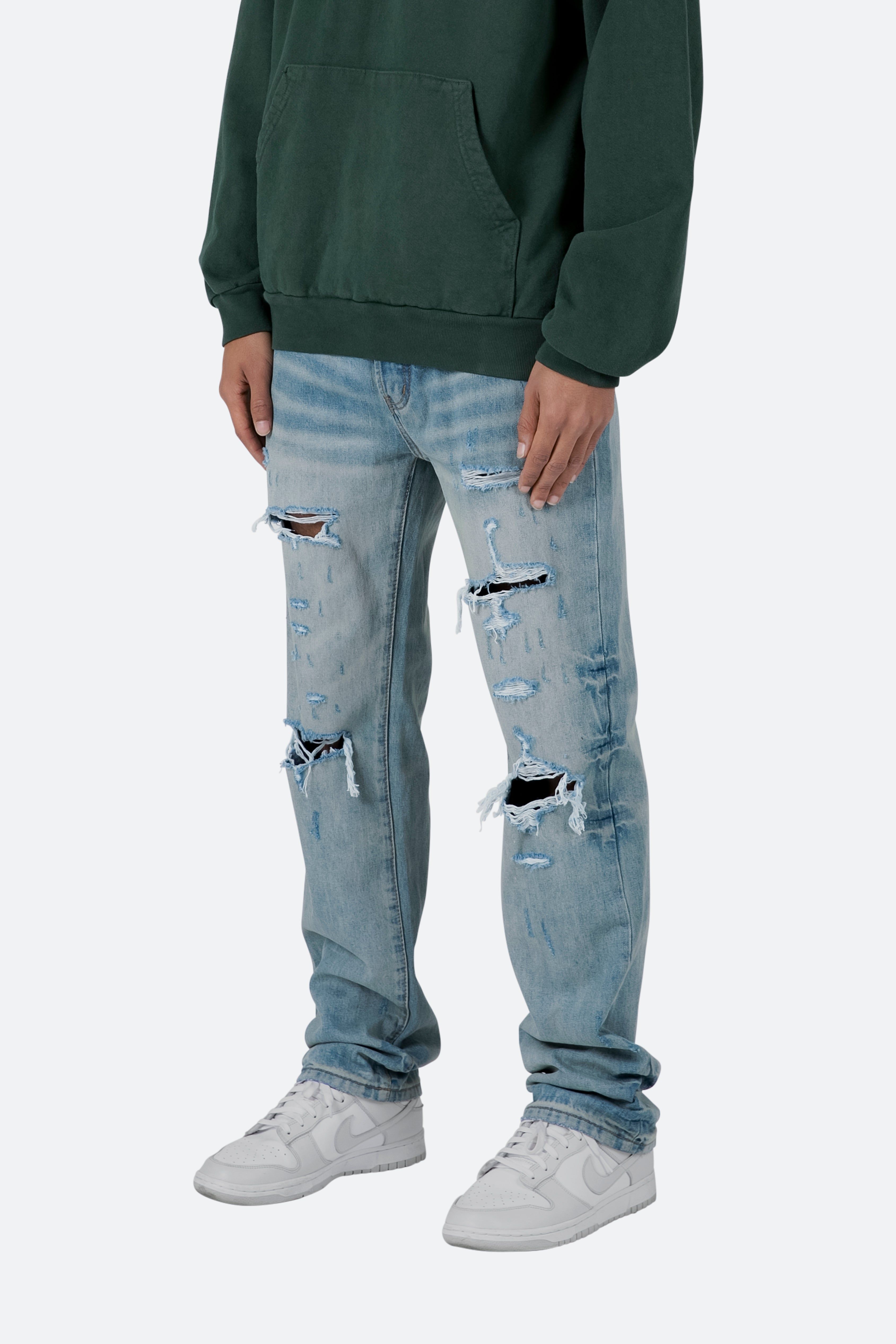 V490 Baggy Denim - Blue sold by MNML product image thumbnail 3