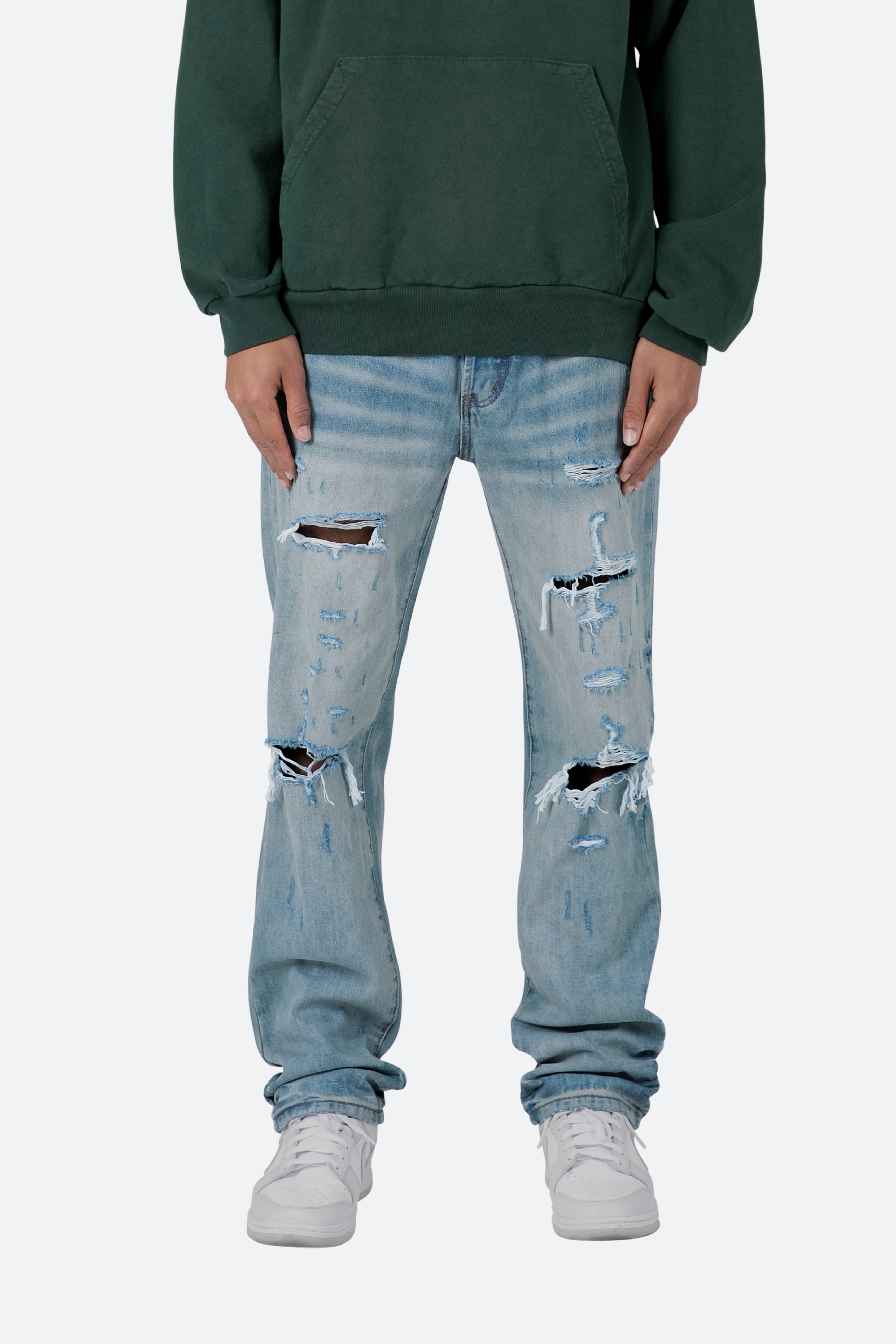 V490 Baggy Denim - Blue sold by MNML