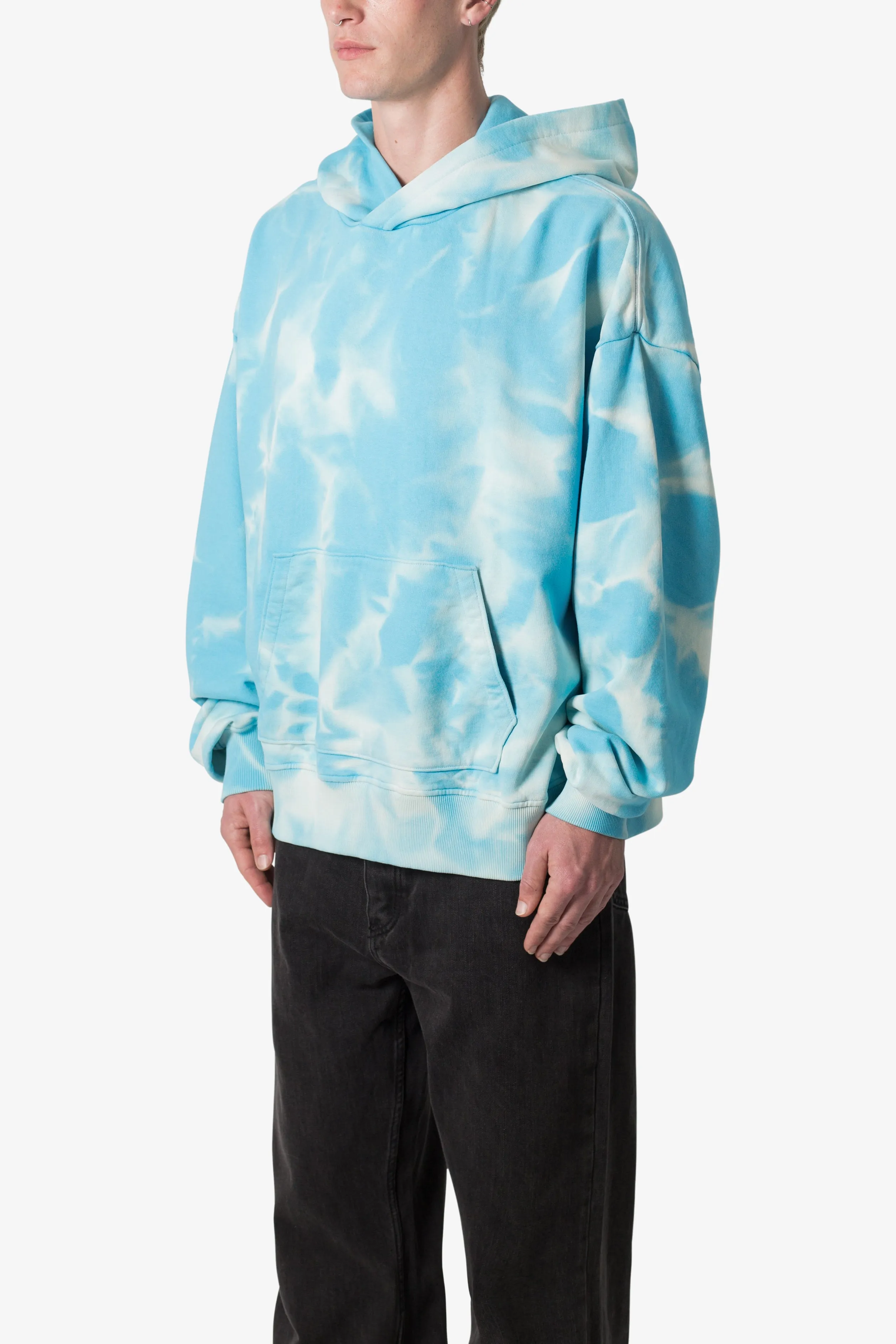 Water Wash Hoodie - Blue sold by MNML product image thumbnail 3