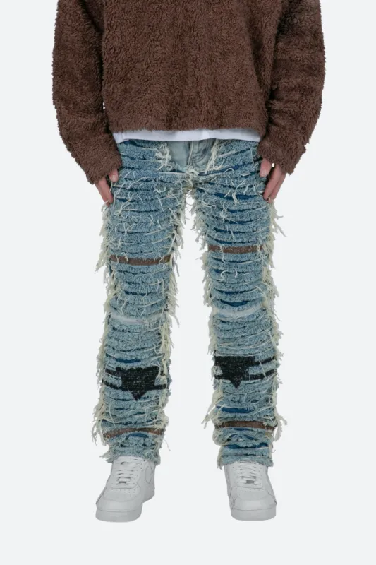 D110 Straight Denim - Blue sold by MNML