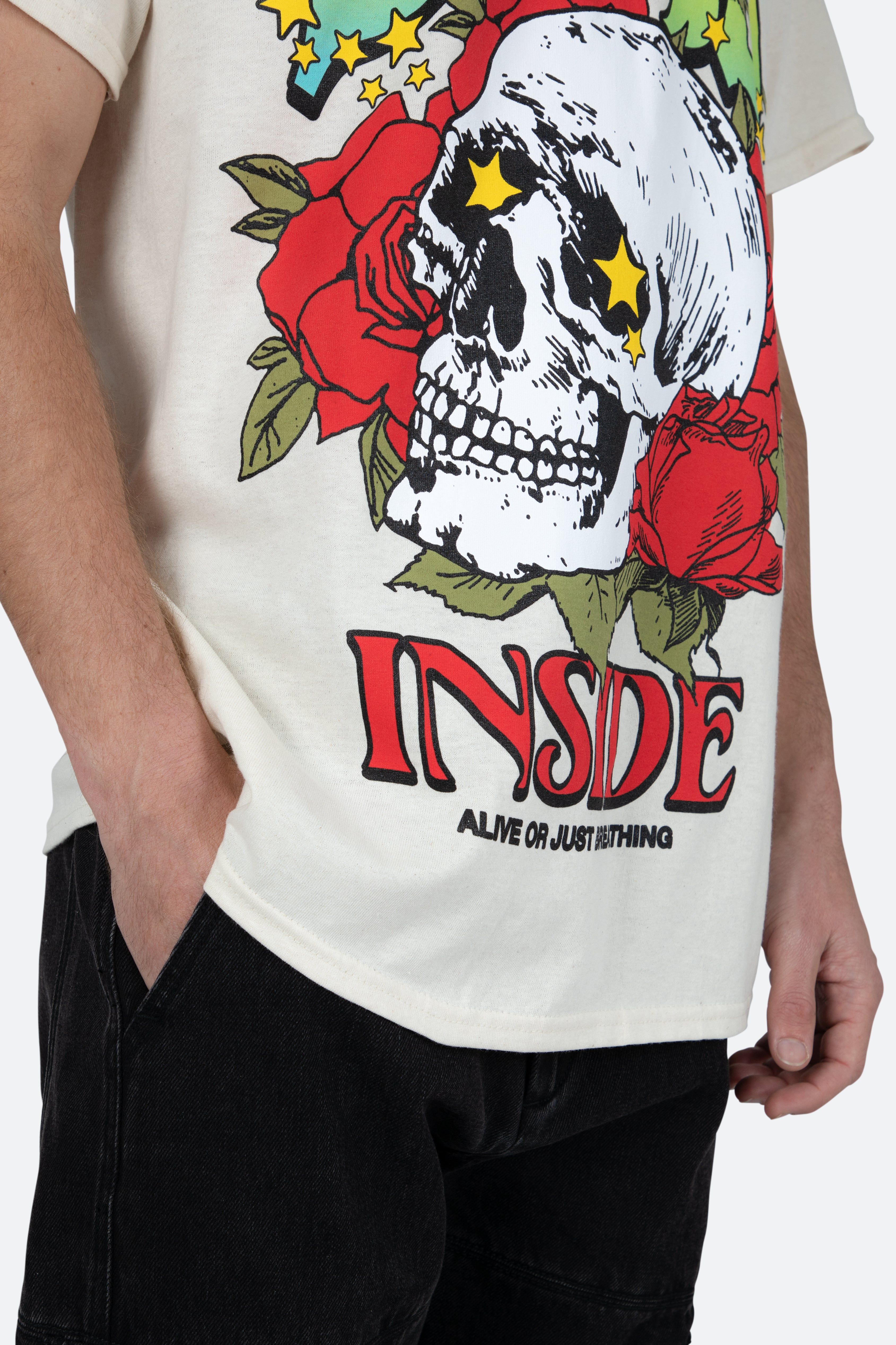 Dead Inside Tee - Natural sold by MNML product image thumbnail 8