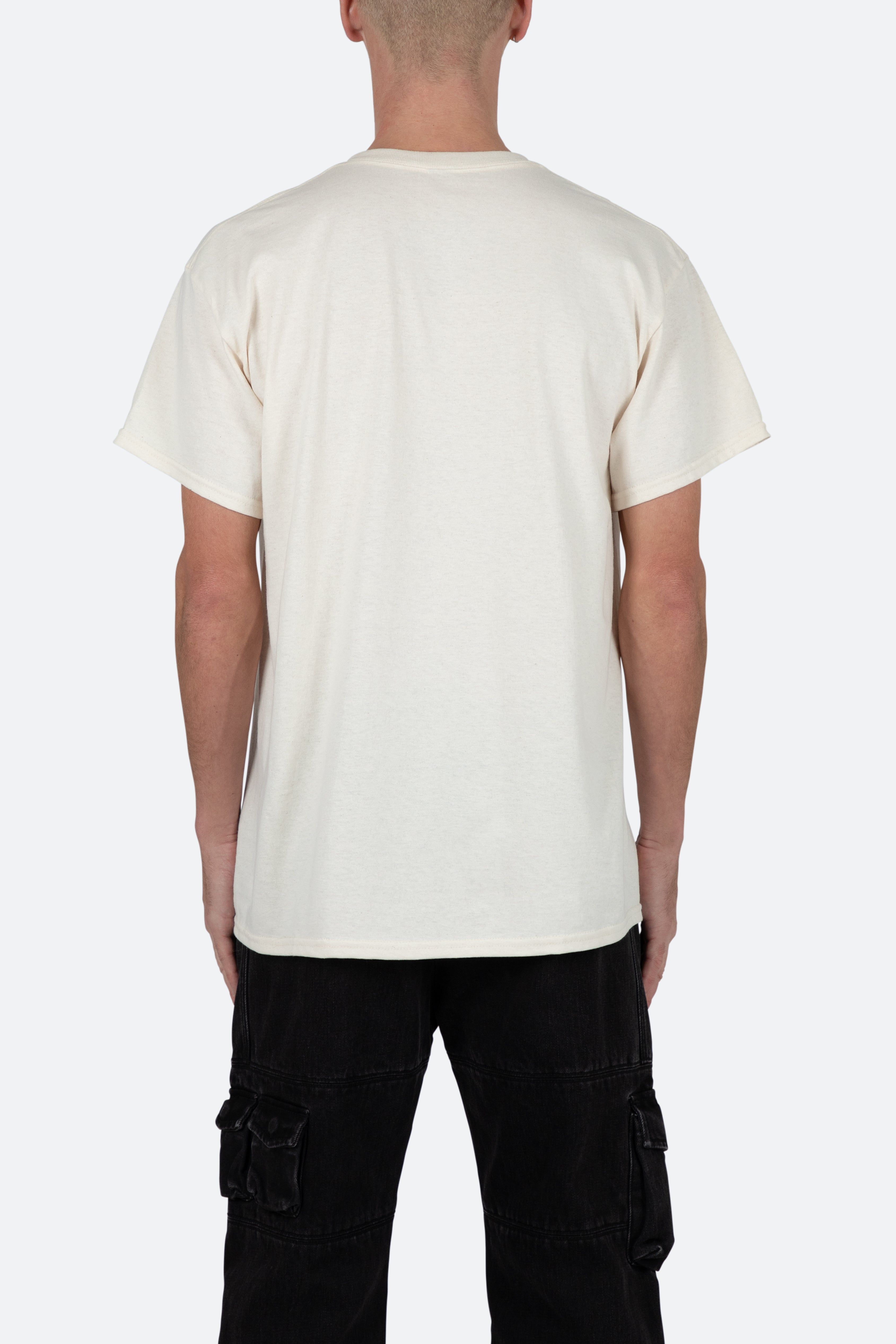 Dead Inside Tee - Natural sold by MNML product image thumbnail 6