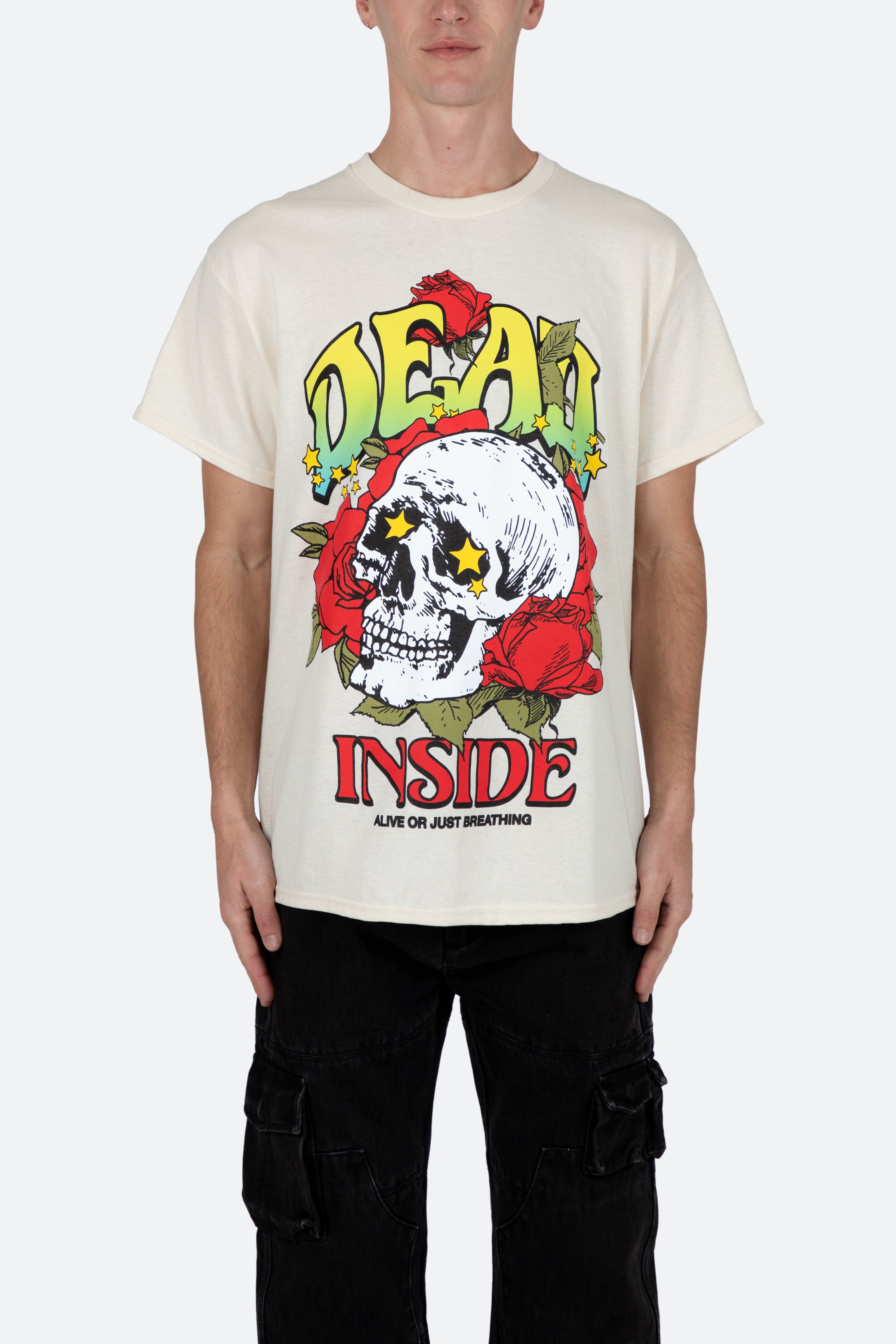 Dead Inside Tee - Natural sold by MNML