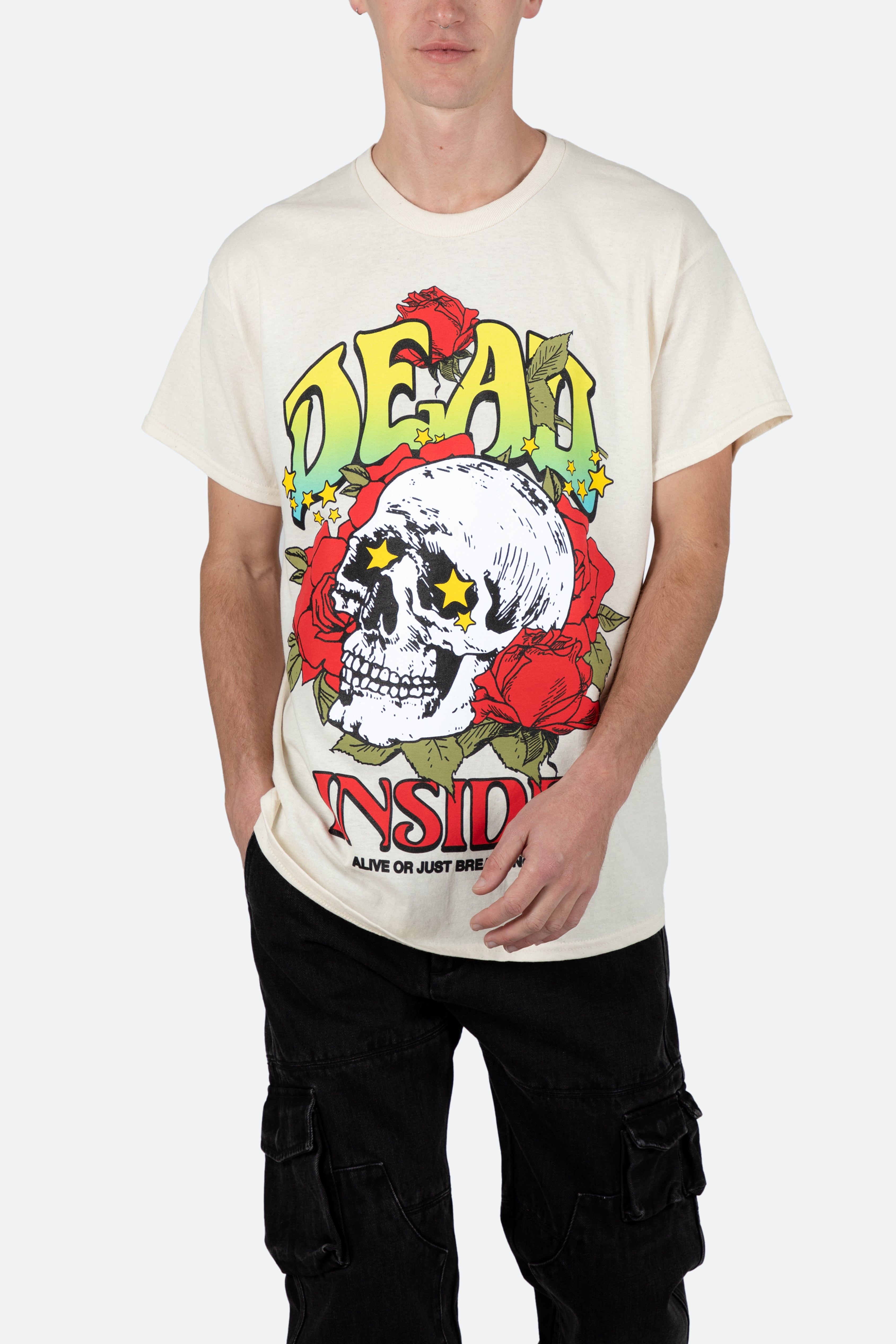 Dead Inside Tee - Natural sold by MNML product image thumbnail 2