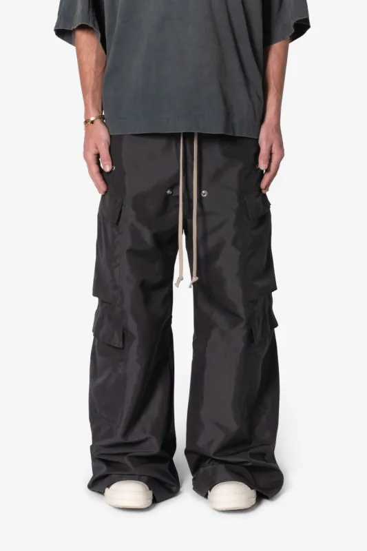 Rave Double Cargo Pants - Black sold by MNML
