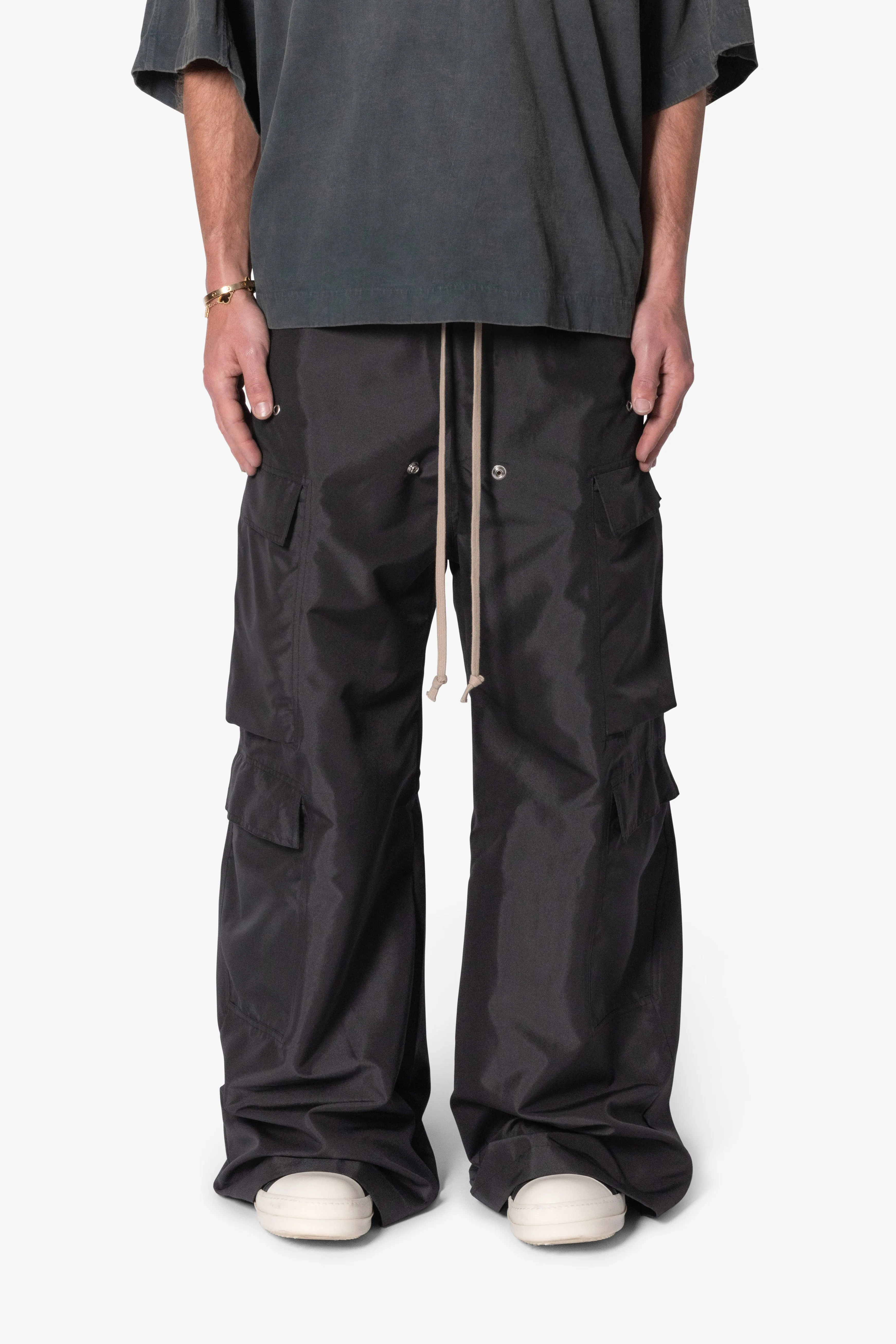 Rave Double Cargo Pants - Black sold by MNML product image thumbnail 2
