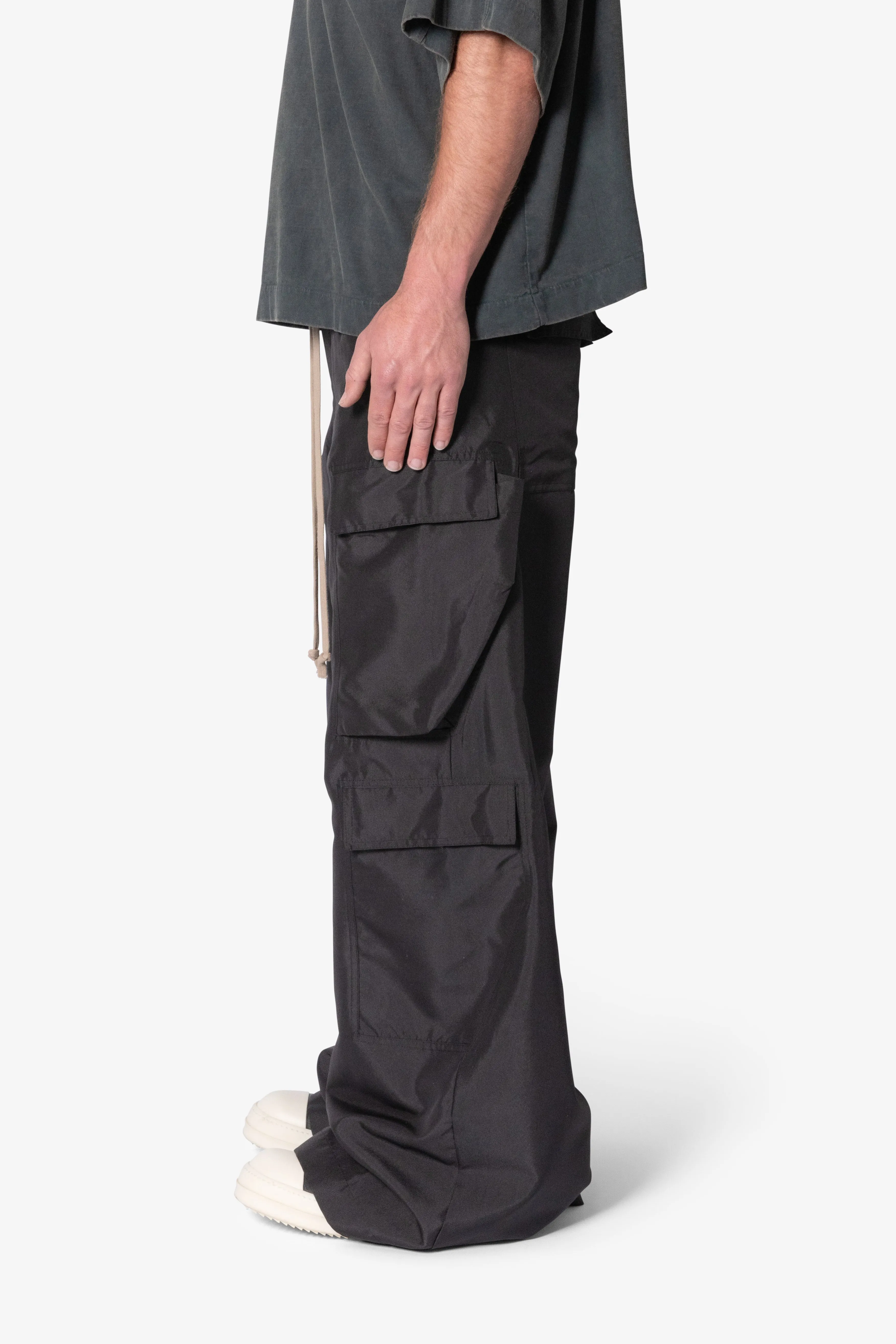 Rave Double Cargo Pants - Black sold by MNML product image thumbnail 4