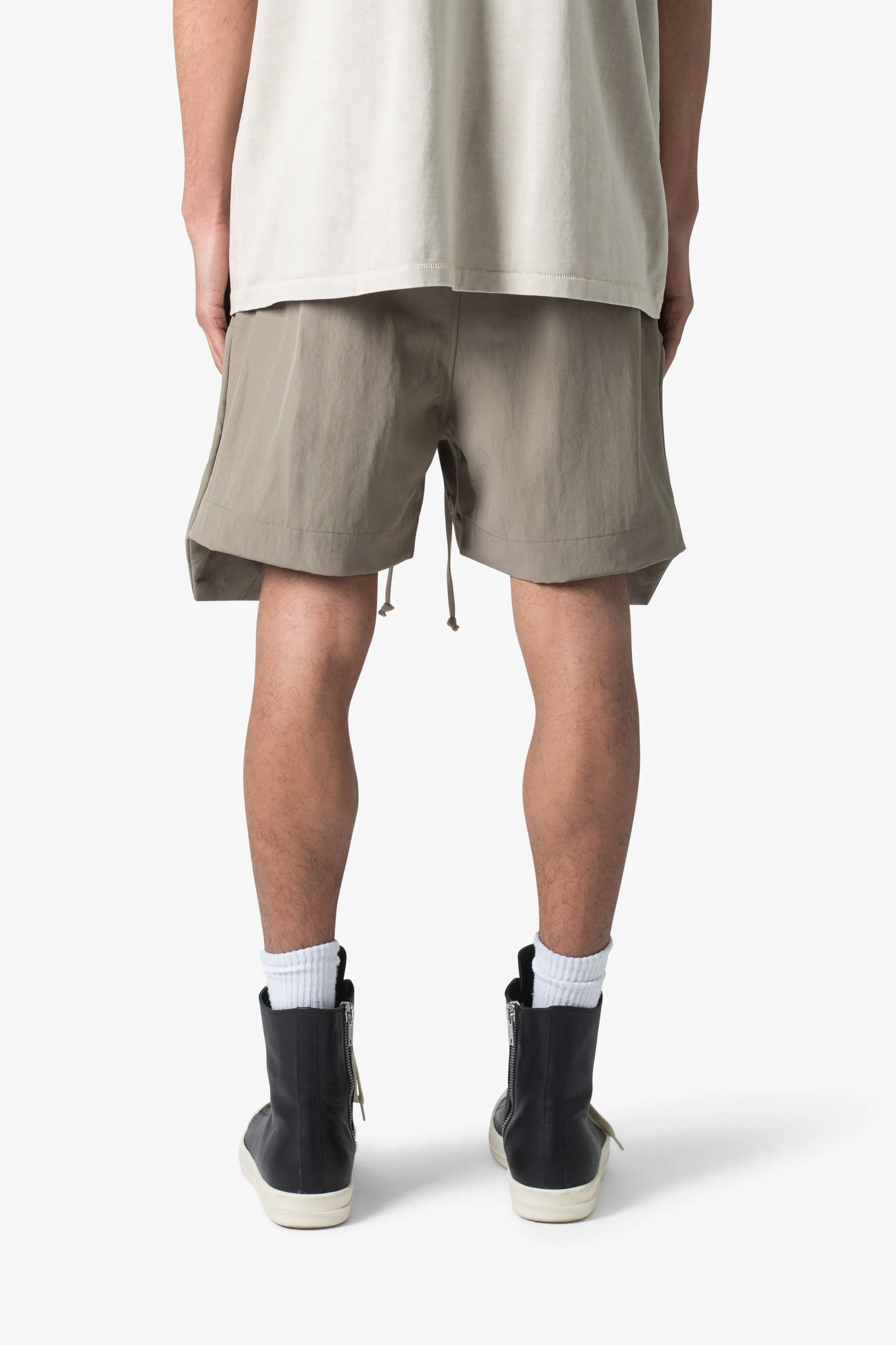 Front Pocket Geo Shorts - Olive sold by MNML product image thumbnail 5