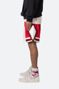 Classic Basketball Shorts - Red/White sold by MNML
