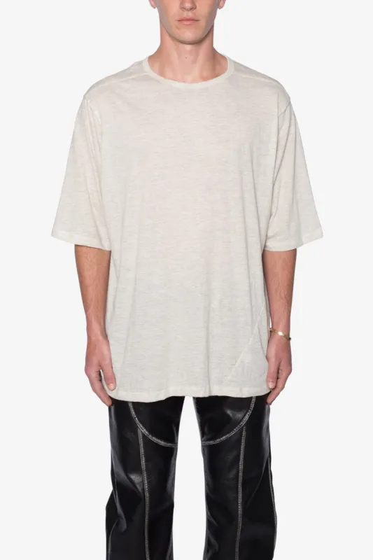 Sheer Gauze Tee - Grey sold by MNML