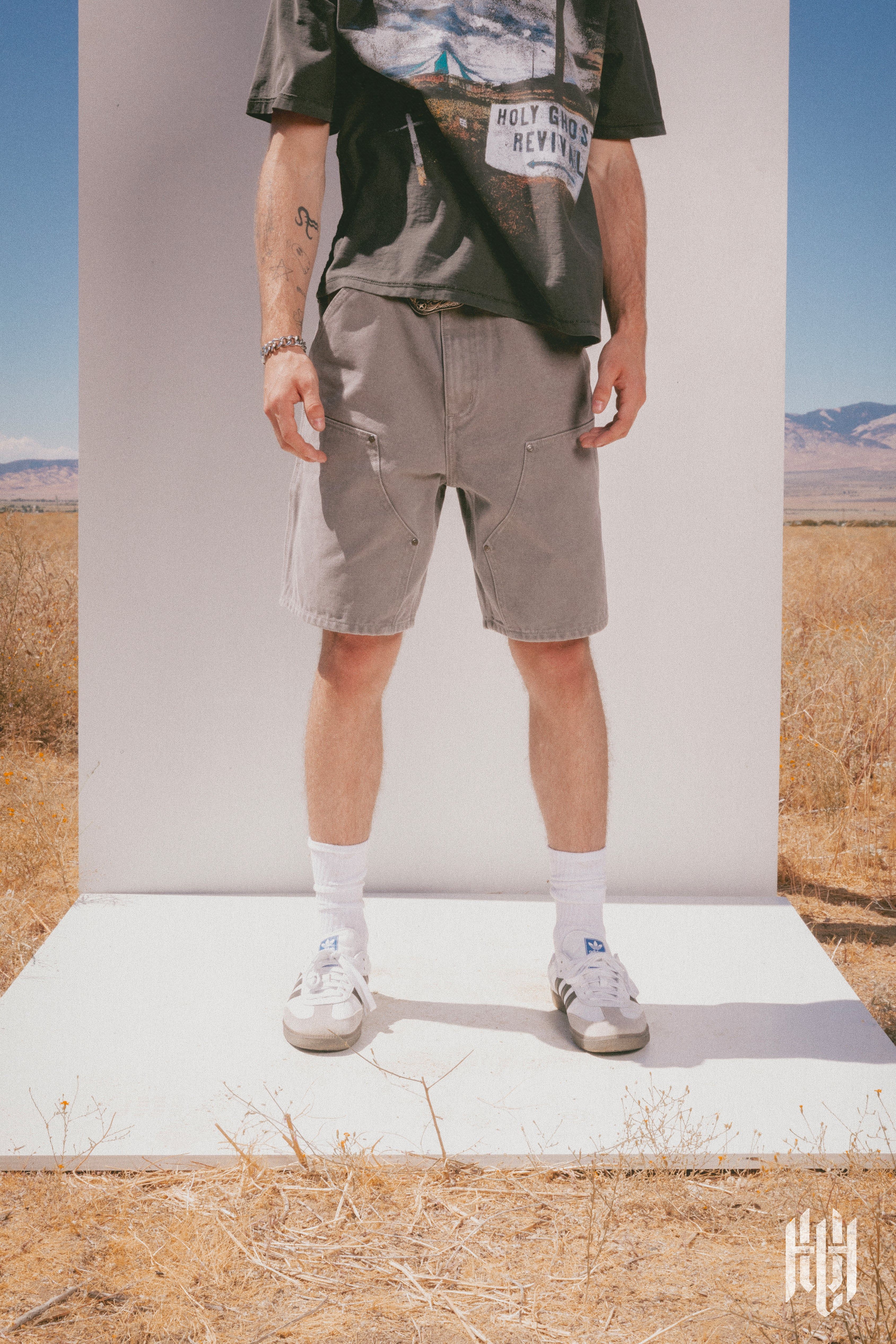 Good Carpenter Shorts - Washed Black sold by MNML product image thumbnail 2