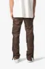 Snap Zipper II Cargo Pants - Brown sold by MNML