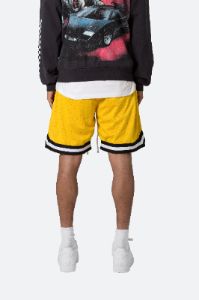 Basic Basketball Shorts - Yellow sold by MNML