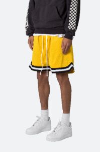 Basic Basketball Shorts - Yellow sold by MNML