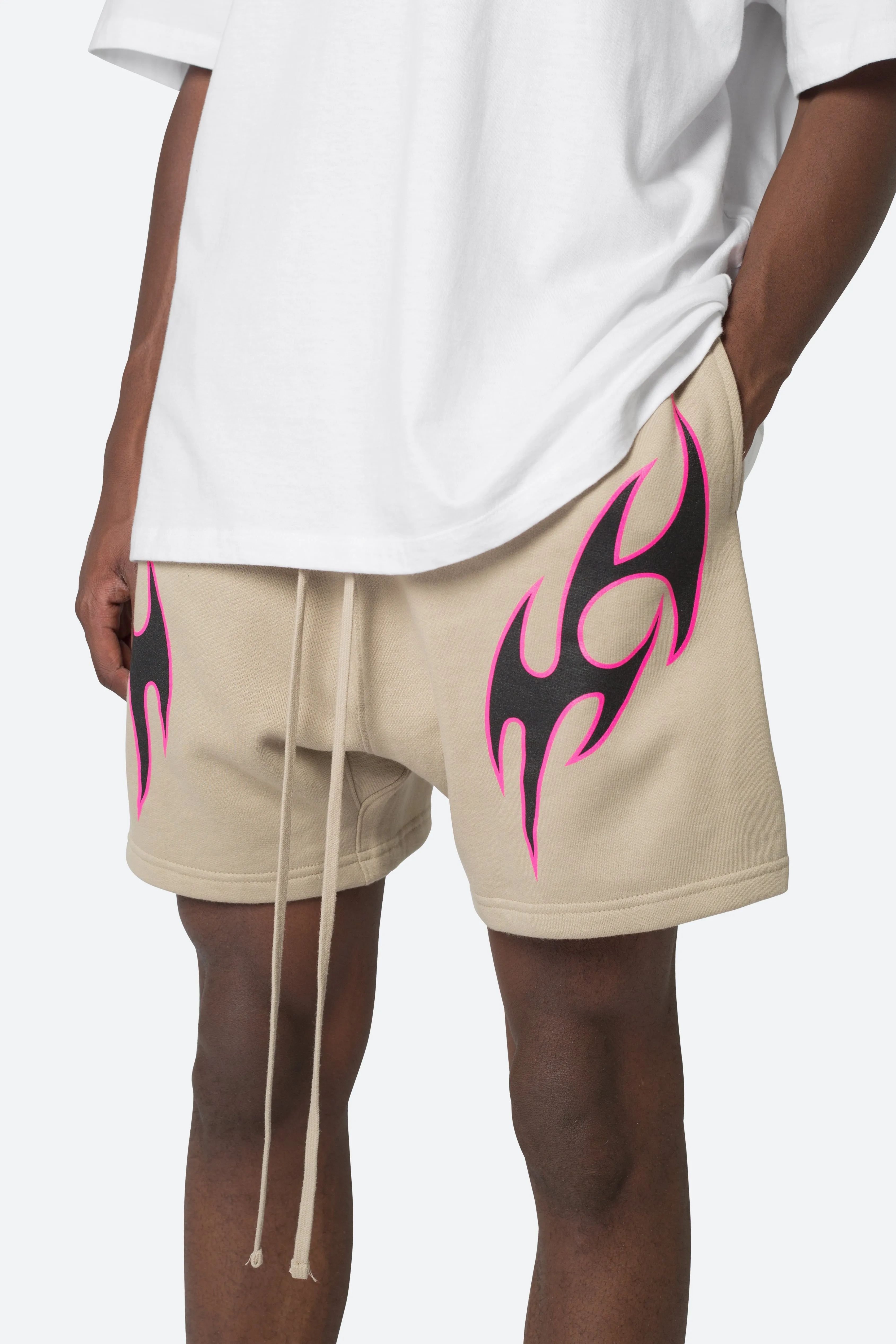 Tribal Sweatshorts - Earth sold by MNML product image thumbnail 2