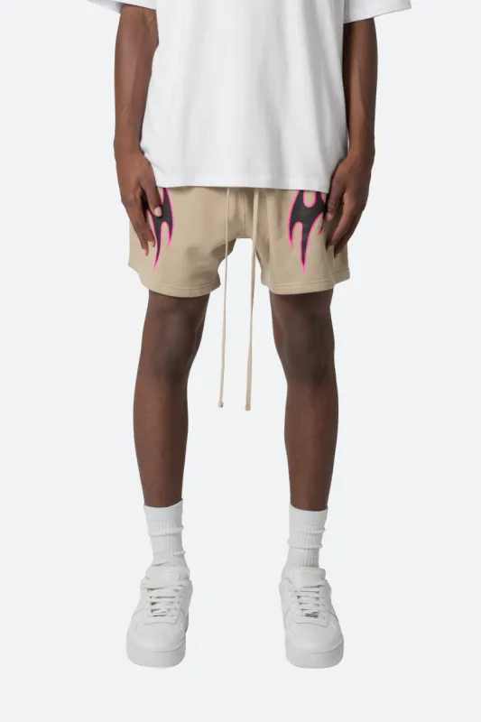 Tribal Sweatshorts - Earth made by MNML