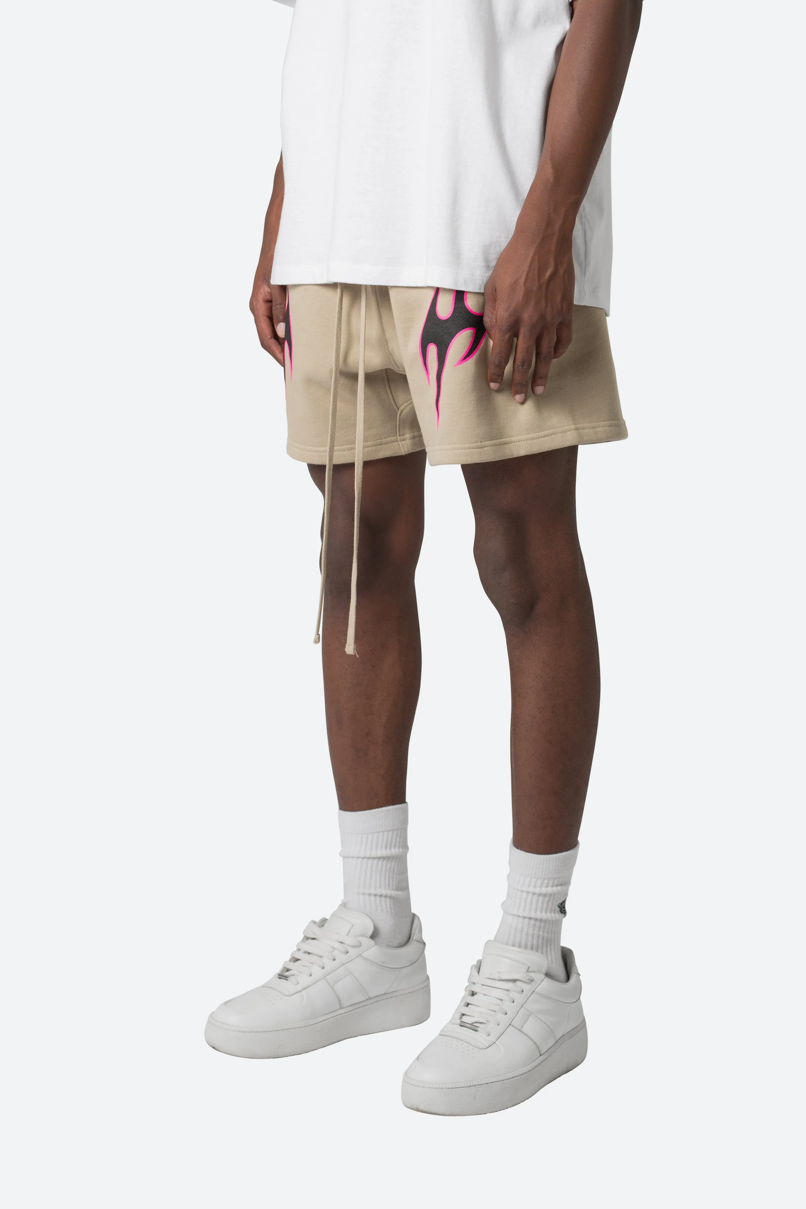 Tribal Sweatshorts - Earth sold by MNML product image thumbnail 4