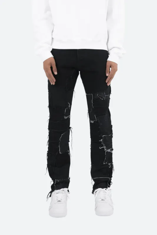 D269 Straight Denim - Black sold by MNML