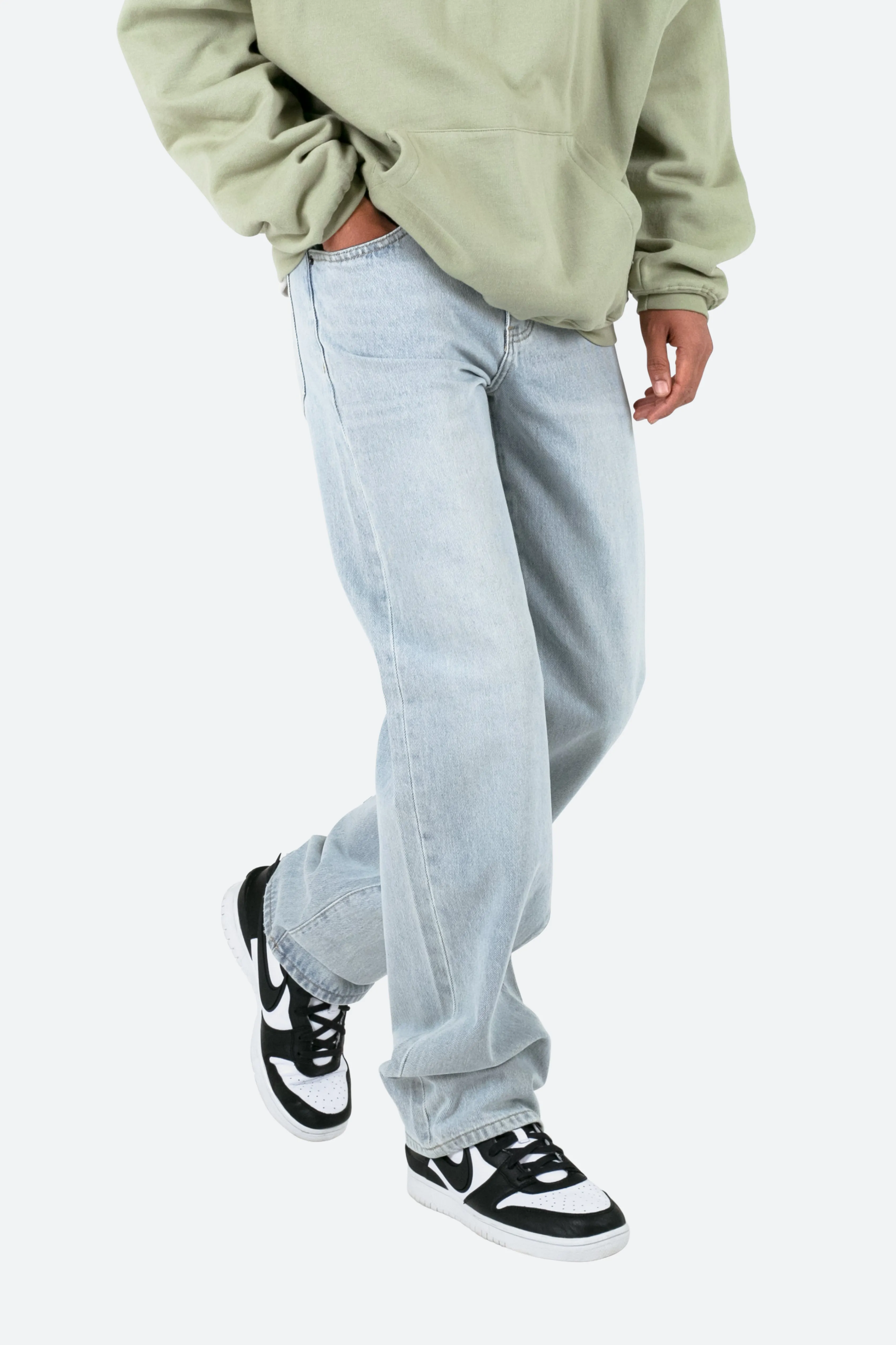 Baggy Every Day Denim - Light Blue sold by MNML product image thumbnail 2