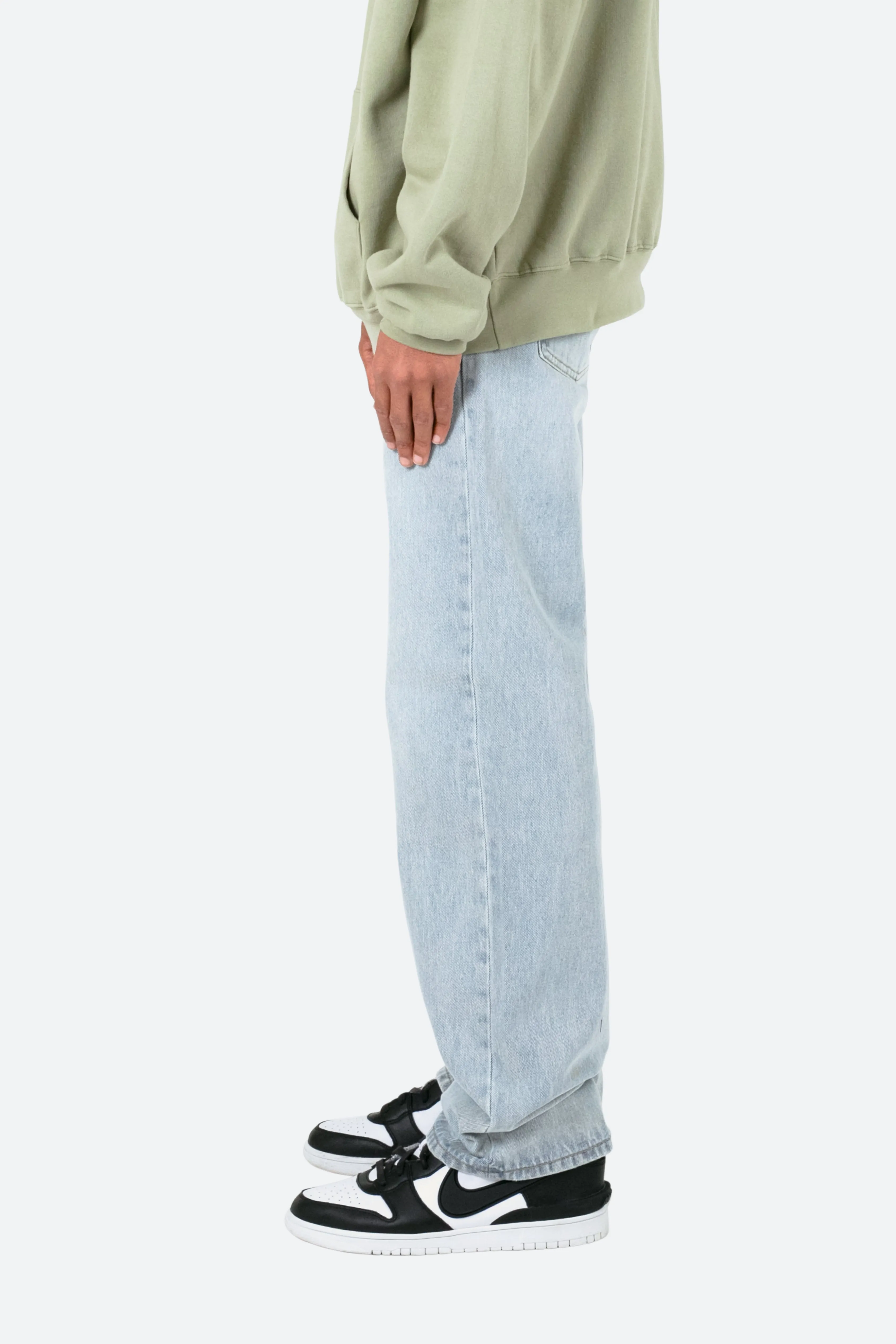 Baggy Every Day Denim - Light Blue sold by MNML product image thumbnail 3