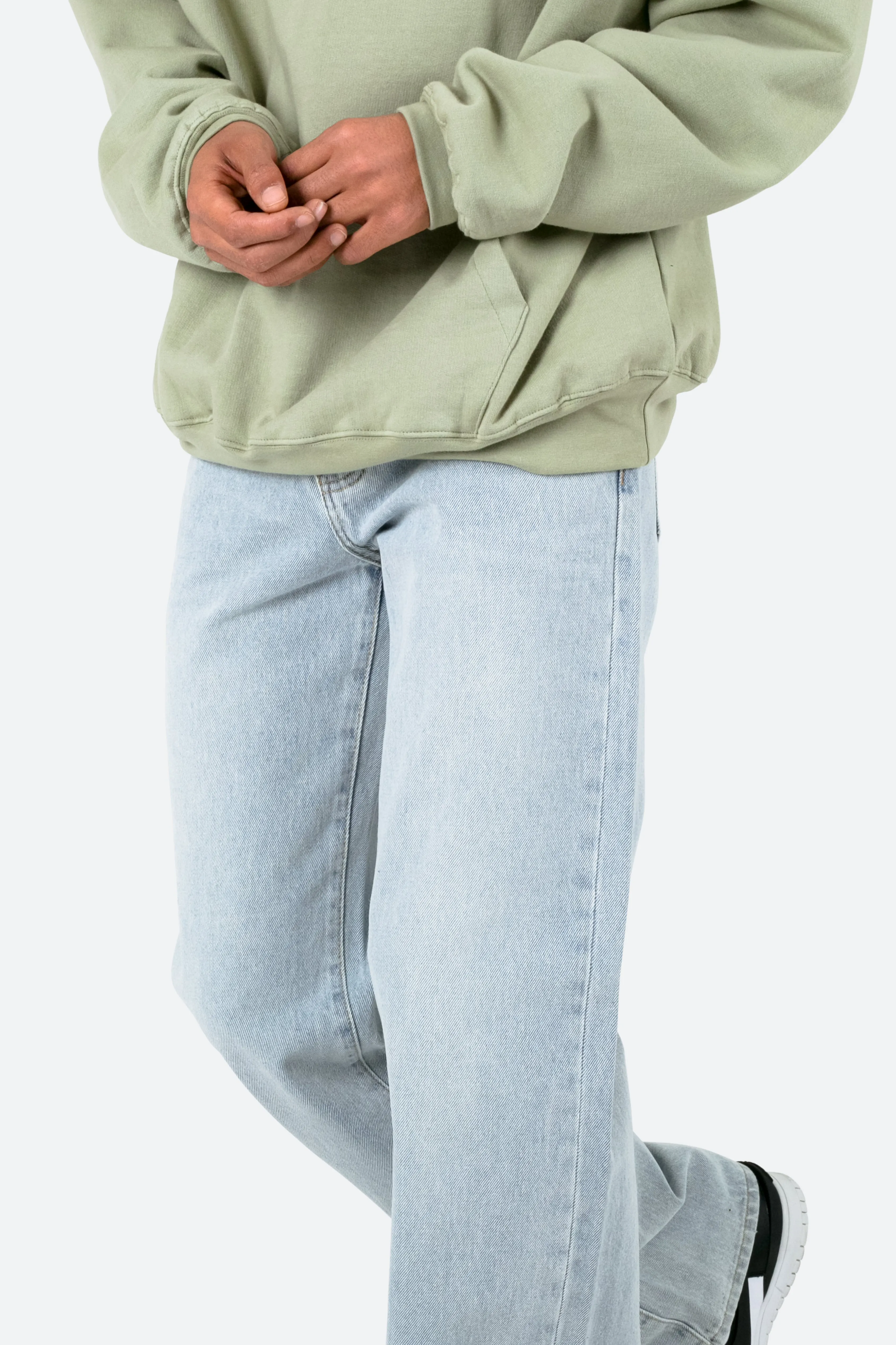 Baggy Every Day Denim - Light Blue sold by MNML product image thumbnail 4