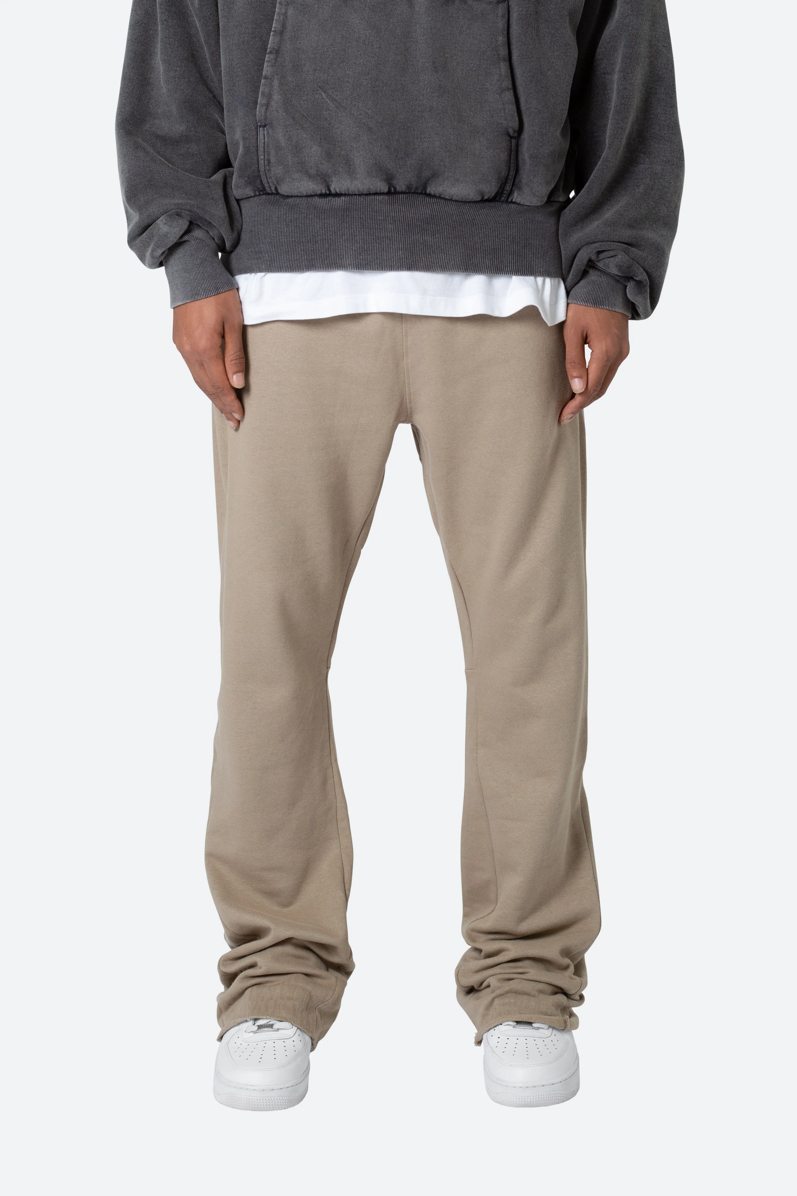 Bootcut Sweatpants - Earth sold by MNML product image thumbnail 3