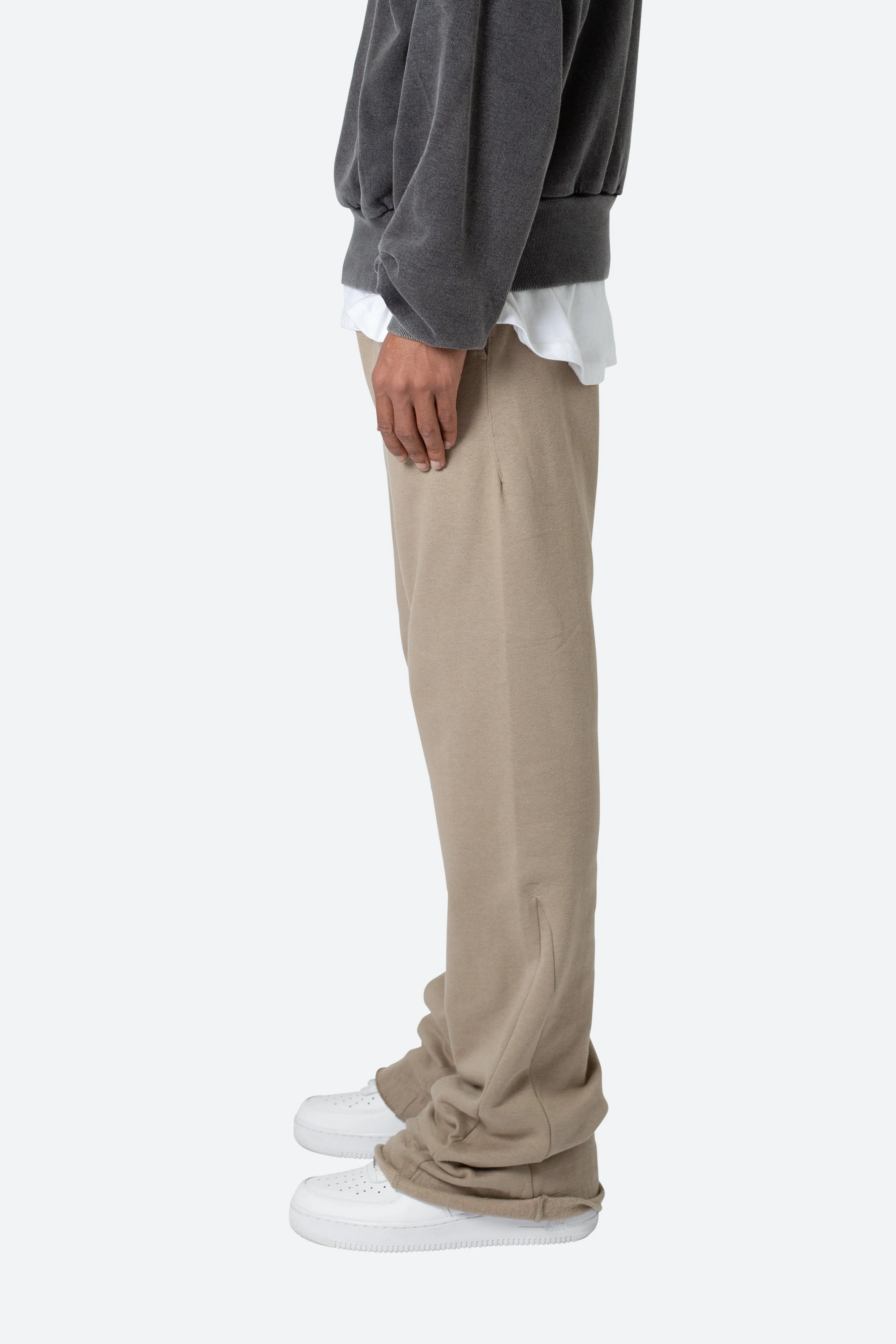Bootcut Sweatpants - Earth sold by MNML product image thumbnail 5