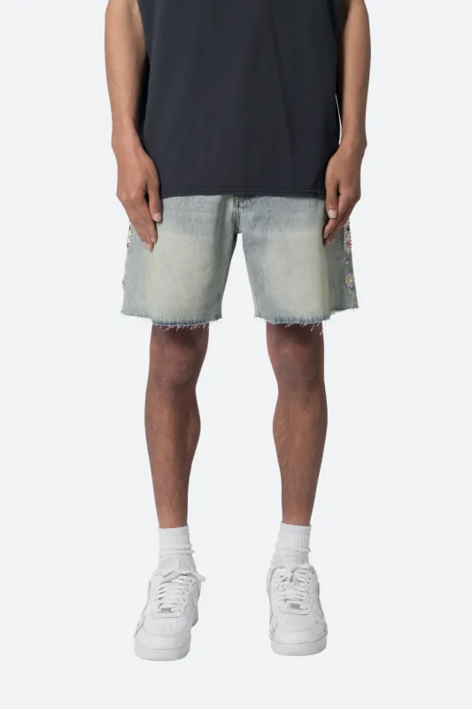 Mojave Denim Shorts - Vintage Blue sold by MNML