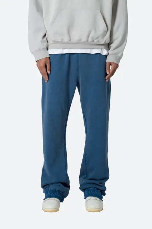 Bootcut Sweatpants - Vintage Cobalt sold by MNML