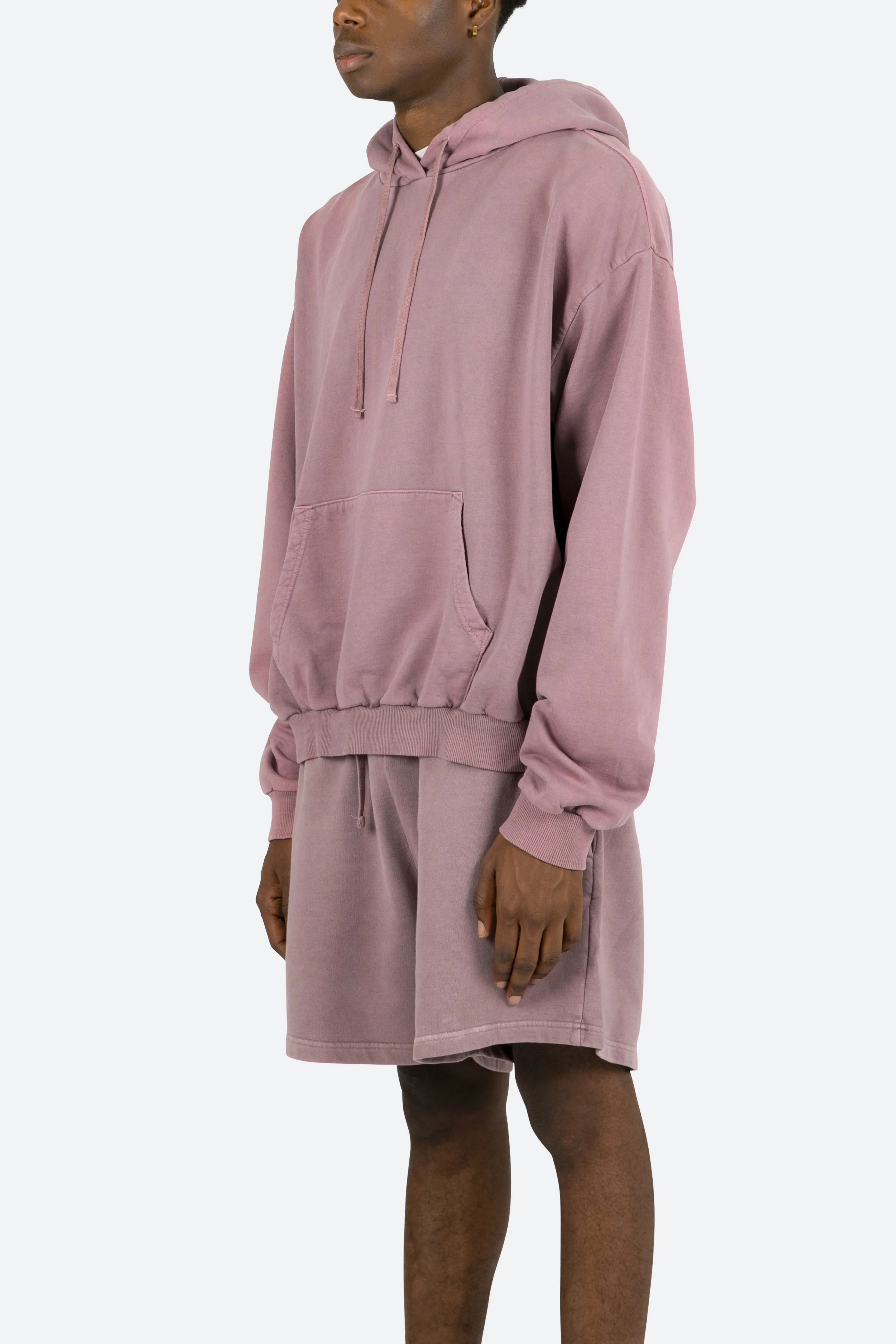Vintage Cropped Hoodie - Purple sold by MNML product image thumbnail 3