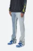 B505 Contrast Flare Denim - Blue sold by MNML