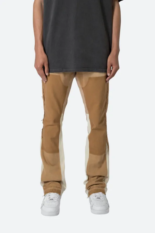 B501 Flare Denim - Brown sold by MNML
