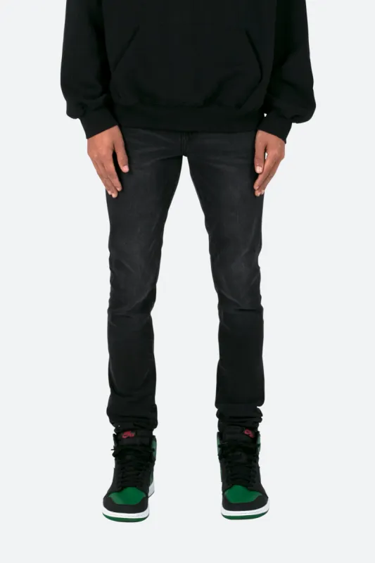 Skinny Every Day Denim - Vintage Black sold by MNML