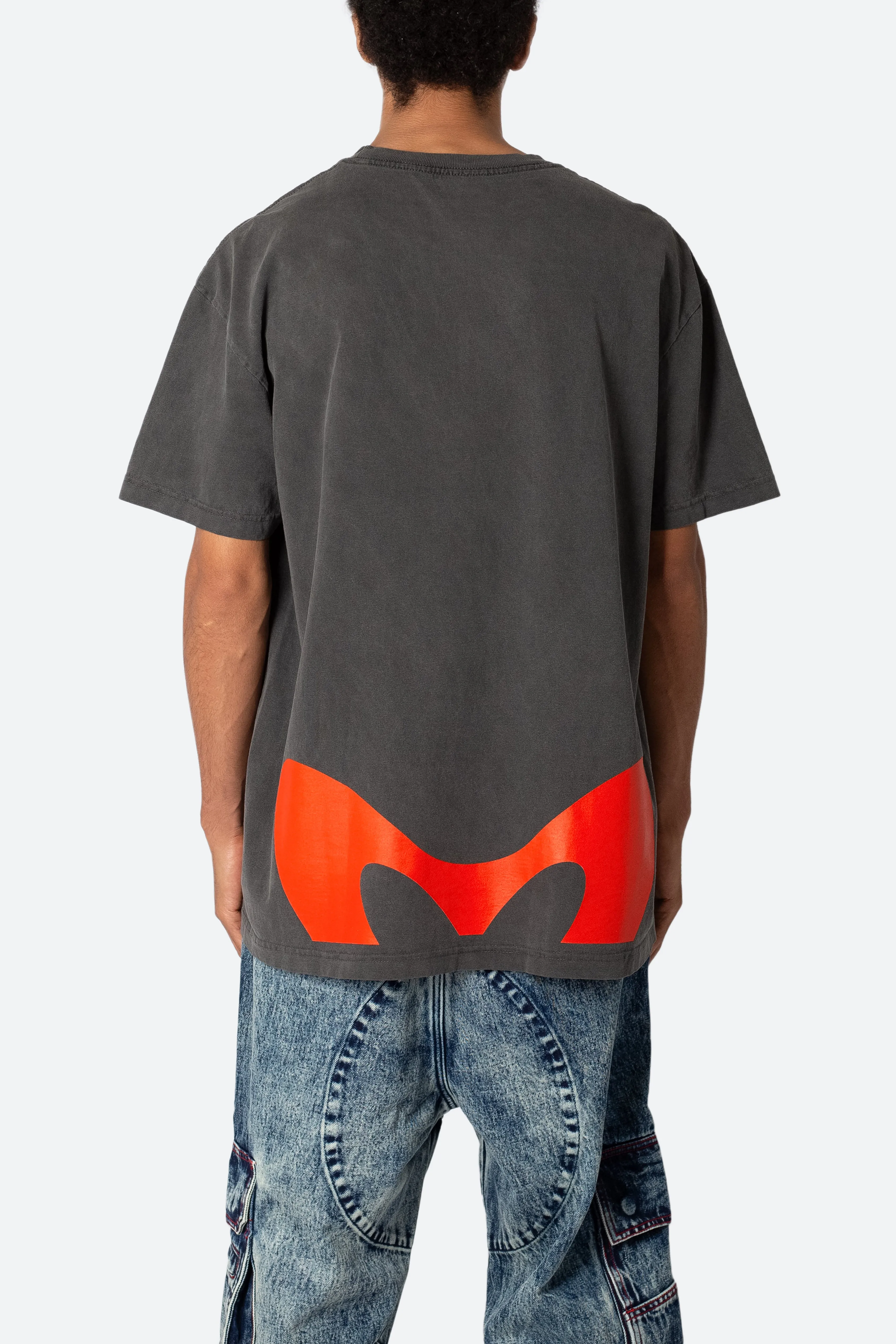 MNML Butterfly Tee - Washed Black sold by MNML product image thumbnail 5
