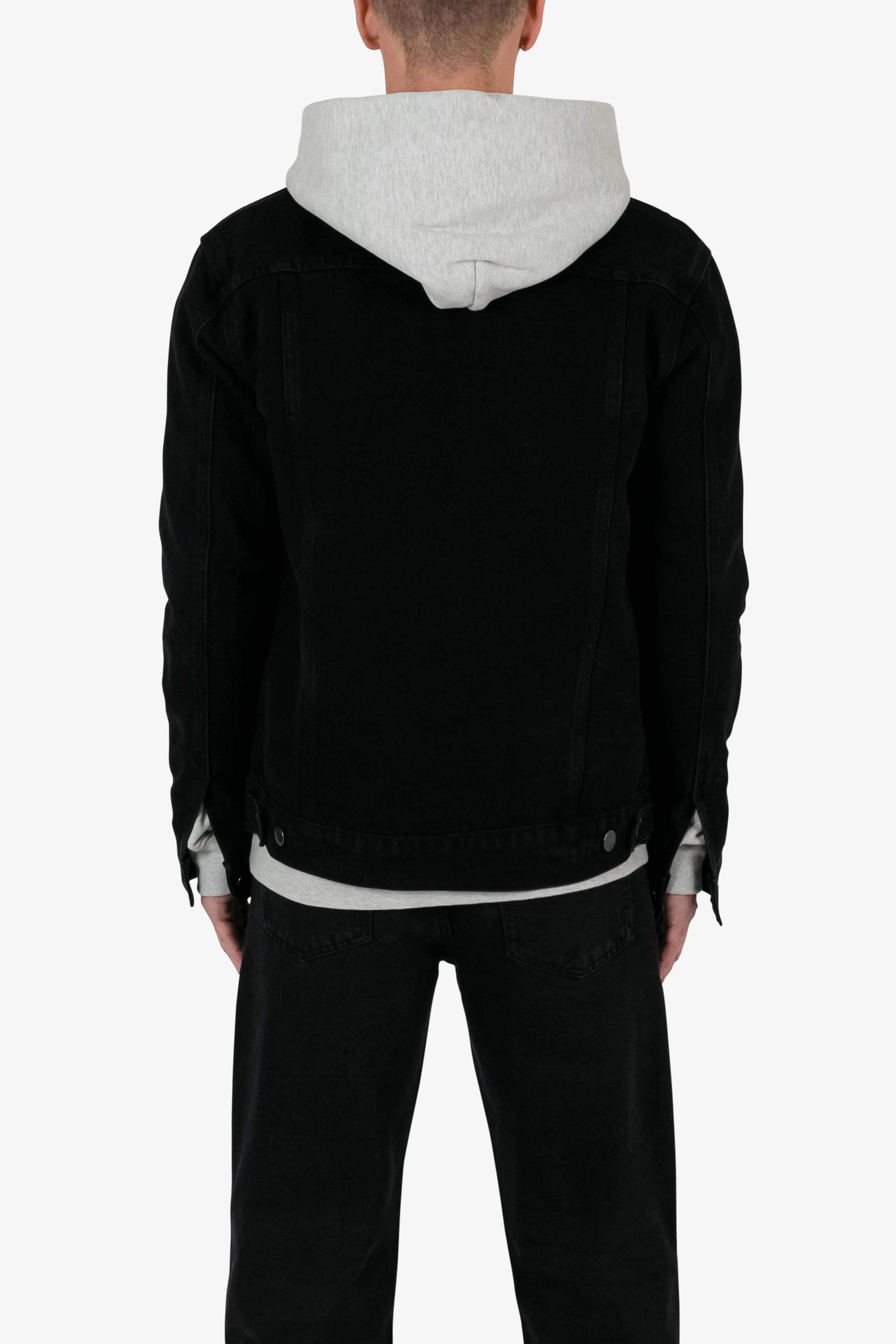 Every Day Trucker Jacket - Black sold by MNML product image thumbnail 5