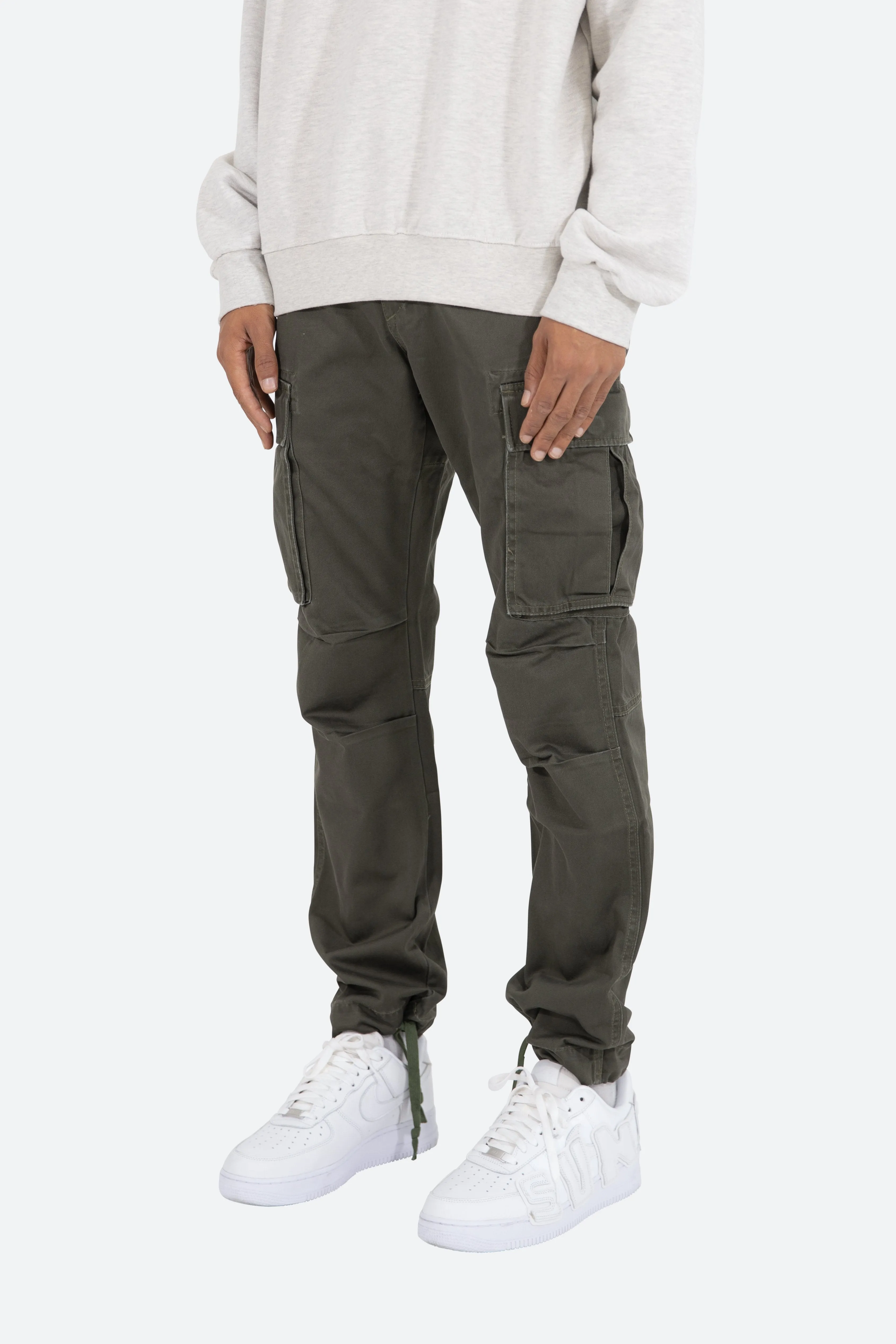 Vintage Twill Cargo Pants - Dusk sold by MNML product image thumbnail 3