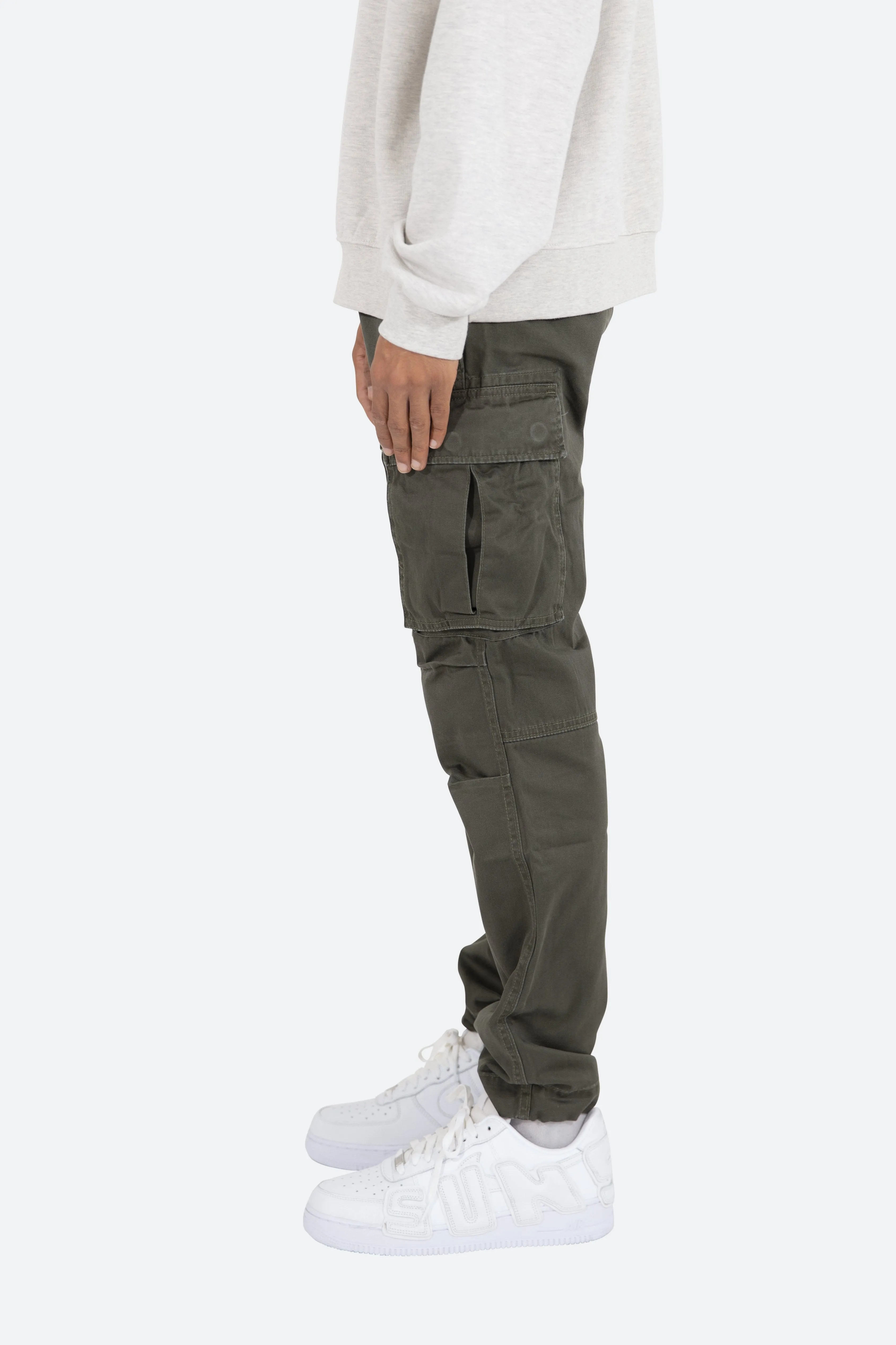 Vintage Twill Cargo Pants - Dusk sold by MNML product image thumbnail 4