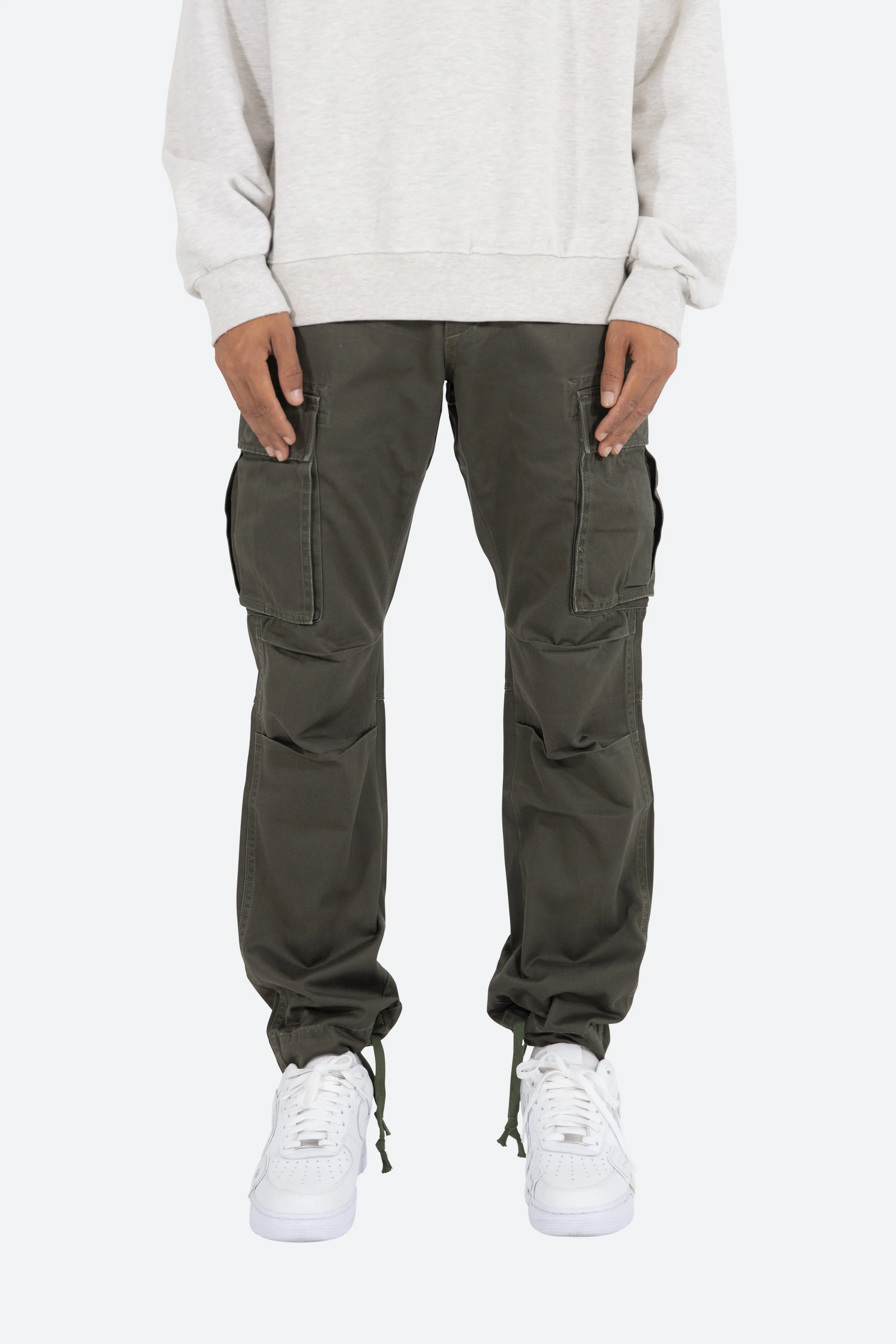 Vintage Twill Cargo Pants - Dusk sold by MNML