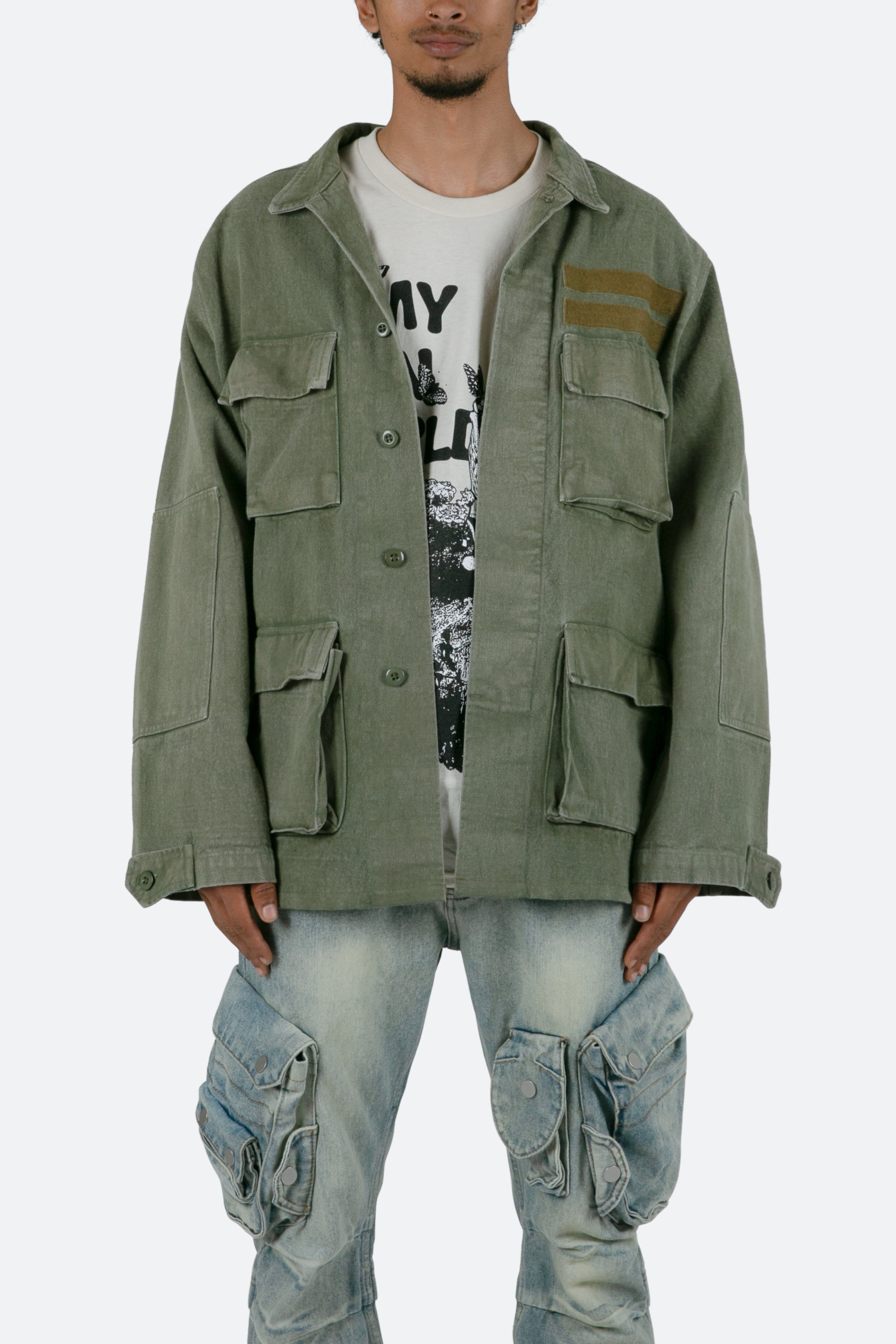 Vintage Army Jacket - Olive sold by MNML