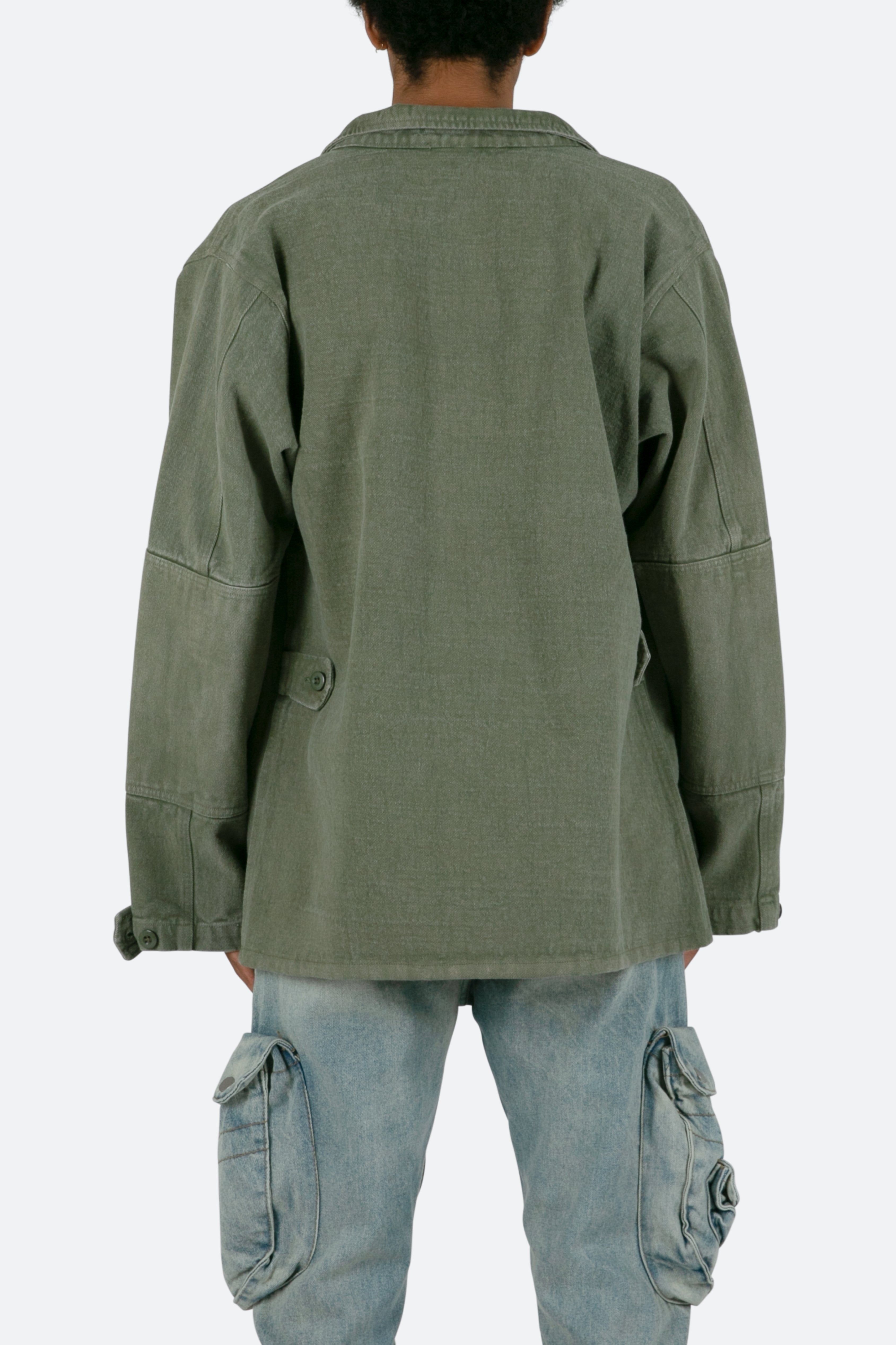 Vintage Army Jacket - Olive sold by MNML product image thumbnail 5