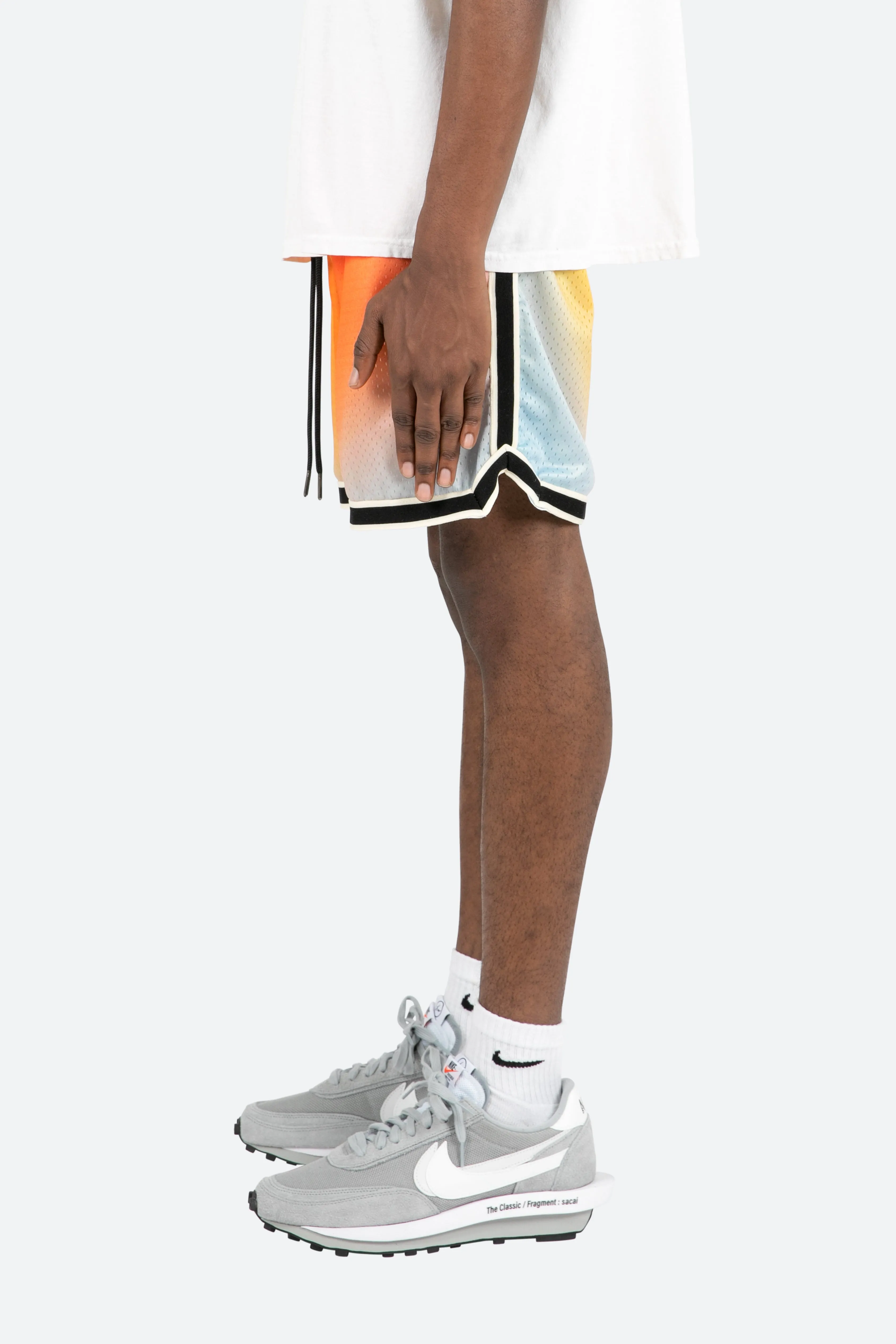 Gradient Basketball Shorts - Multi sold by MNML product image thumbnail 5