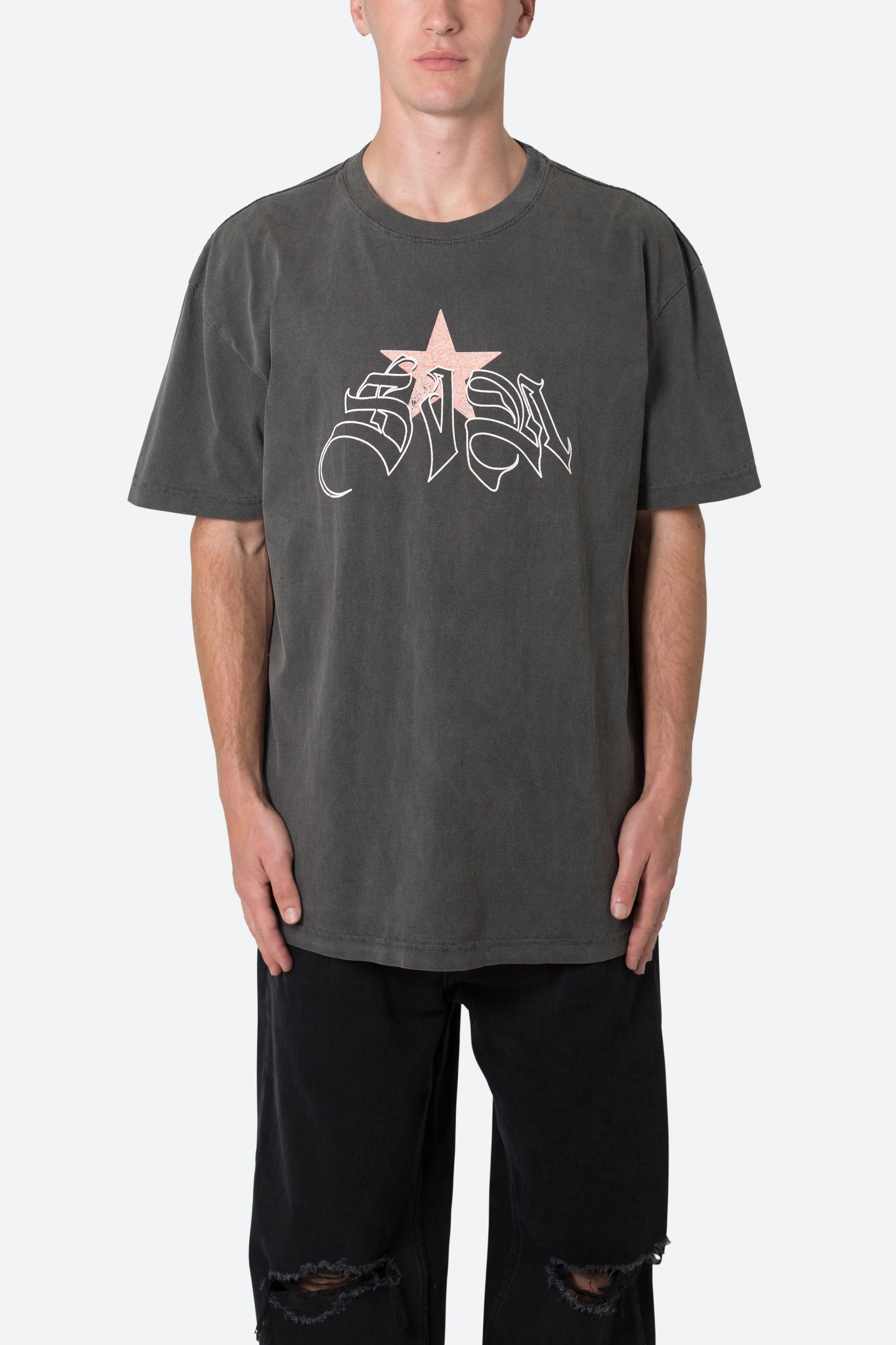 Sin Tee - Washed Black sold by MNML product image thumbnail 2
