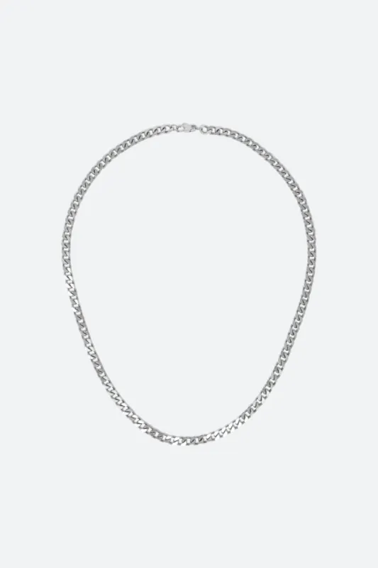 A4 Long Cuban Chain - Silver sold by MNML