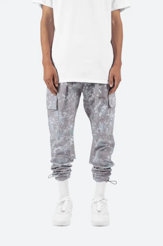 Cargo Lounge Pants - Camo sold by MNML