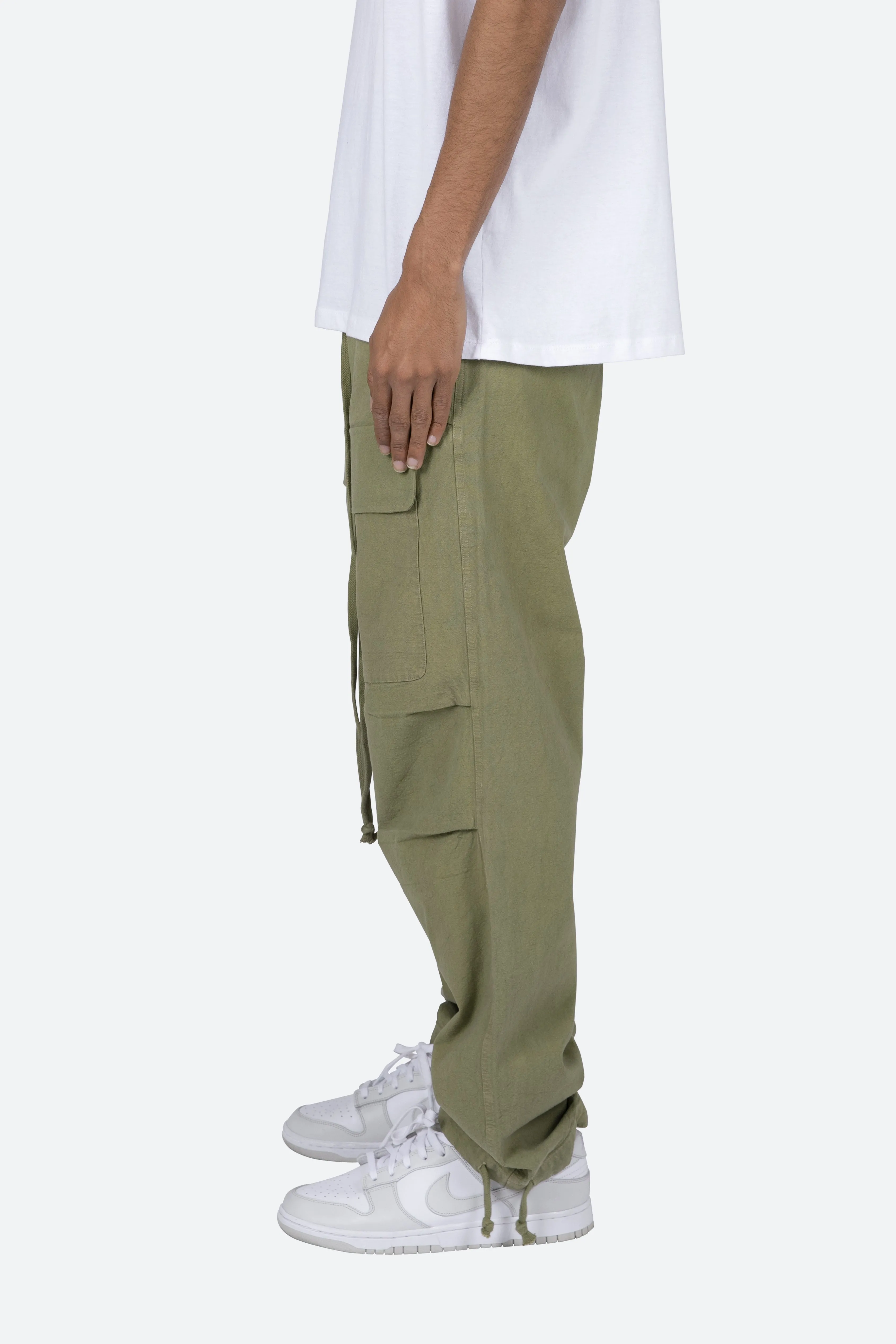 Utility Cargo Pants - Olive sold by MNML product image thumbnail 4